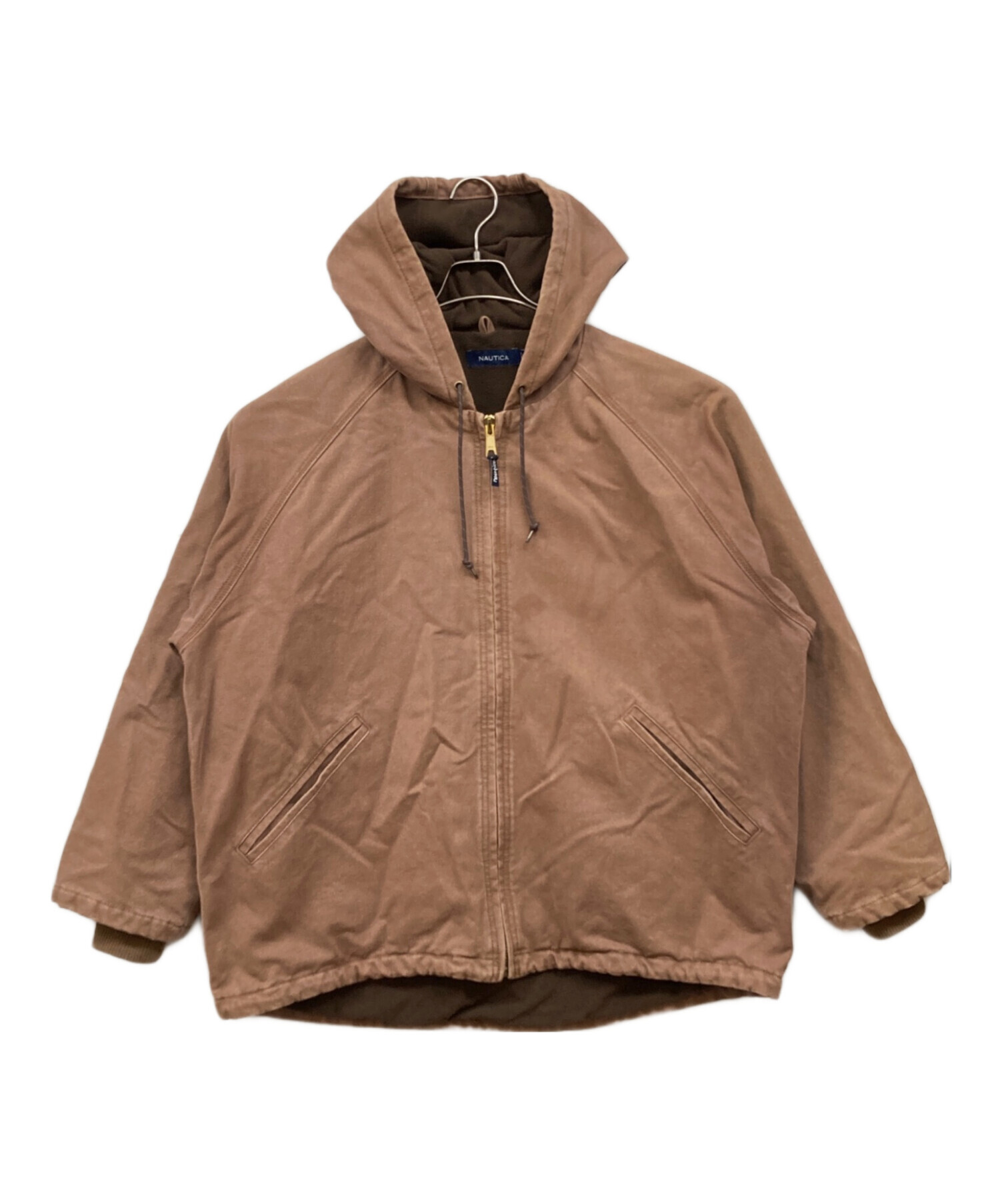 nautica レザージャケット　ブラウン　40 中綿　内キルティング 中古・古着通販】NAUTICA (ノーティカ) アクティブジャケット ブラウン