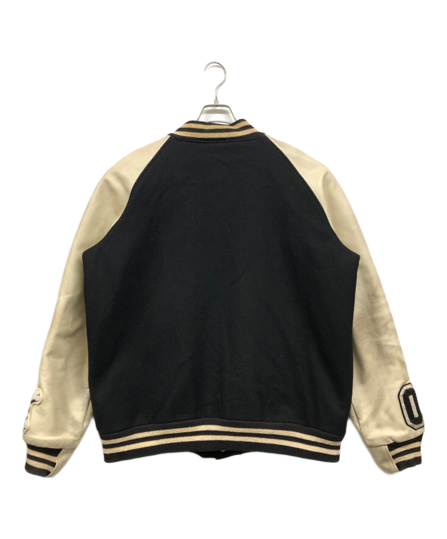 中古・古着通販】Golden Bear (ゴールデンベア) スタジャン ブラック