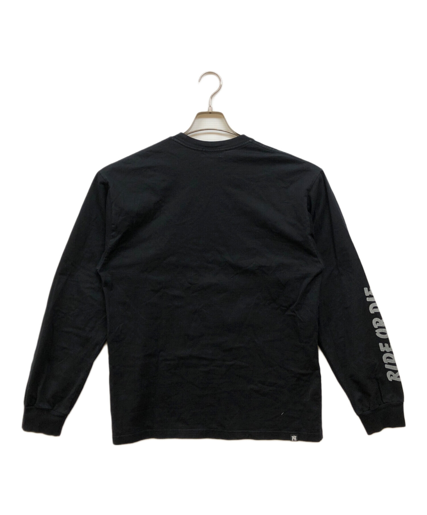 ヒステリックグラマー×ローリングストーンズ　ロングスリーブカットソー　長袖　黒 中古・古着通販】Hysteric Glamour (ヒステリックグラマー) ロング