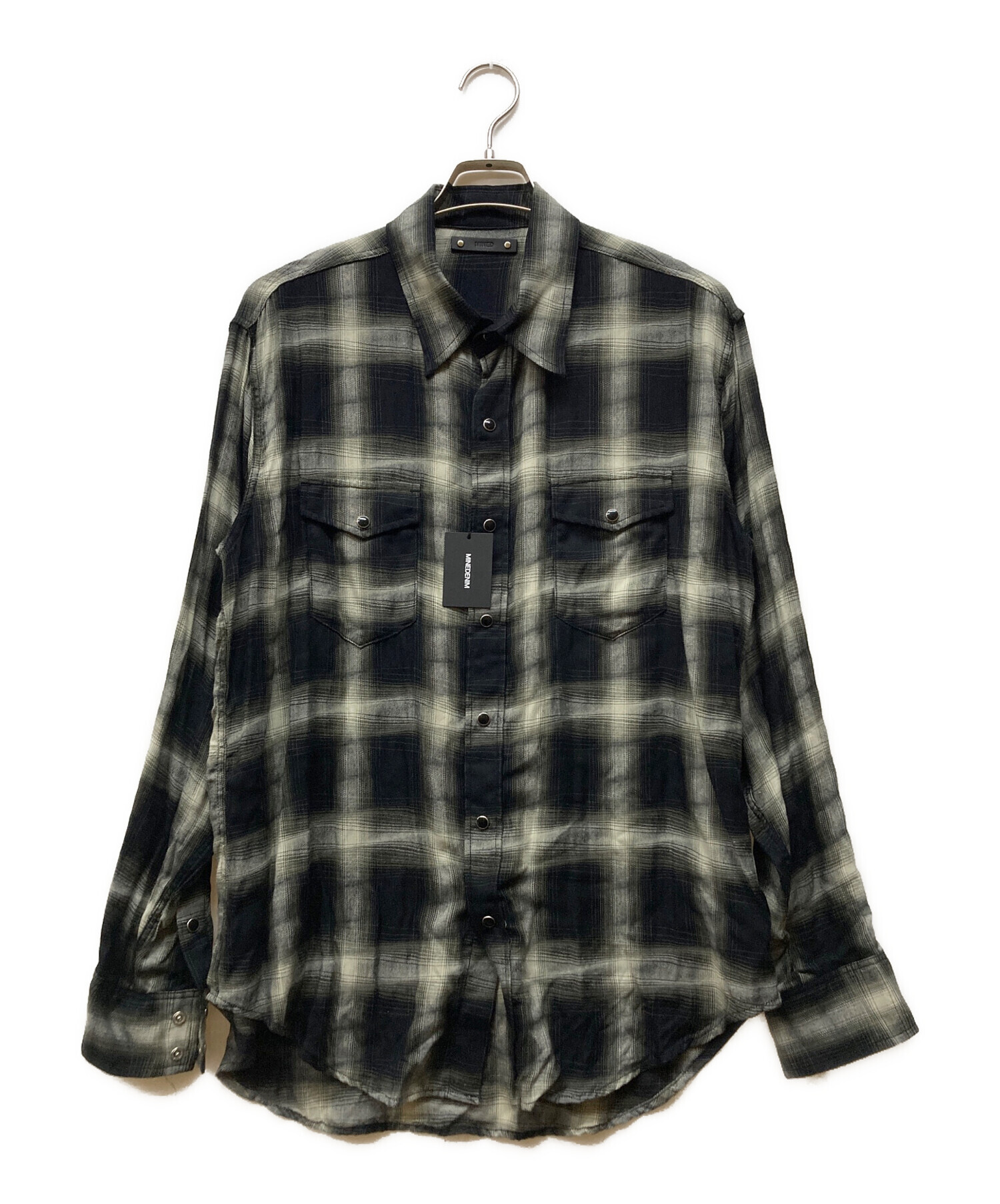 kuroneko　MINEDENIM Distortion Ombre 中古・古着通販】MINEDENIM (マインデニム) Distortion Ombre L