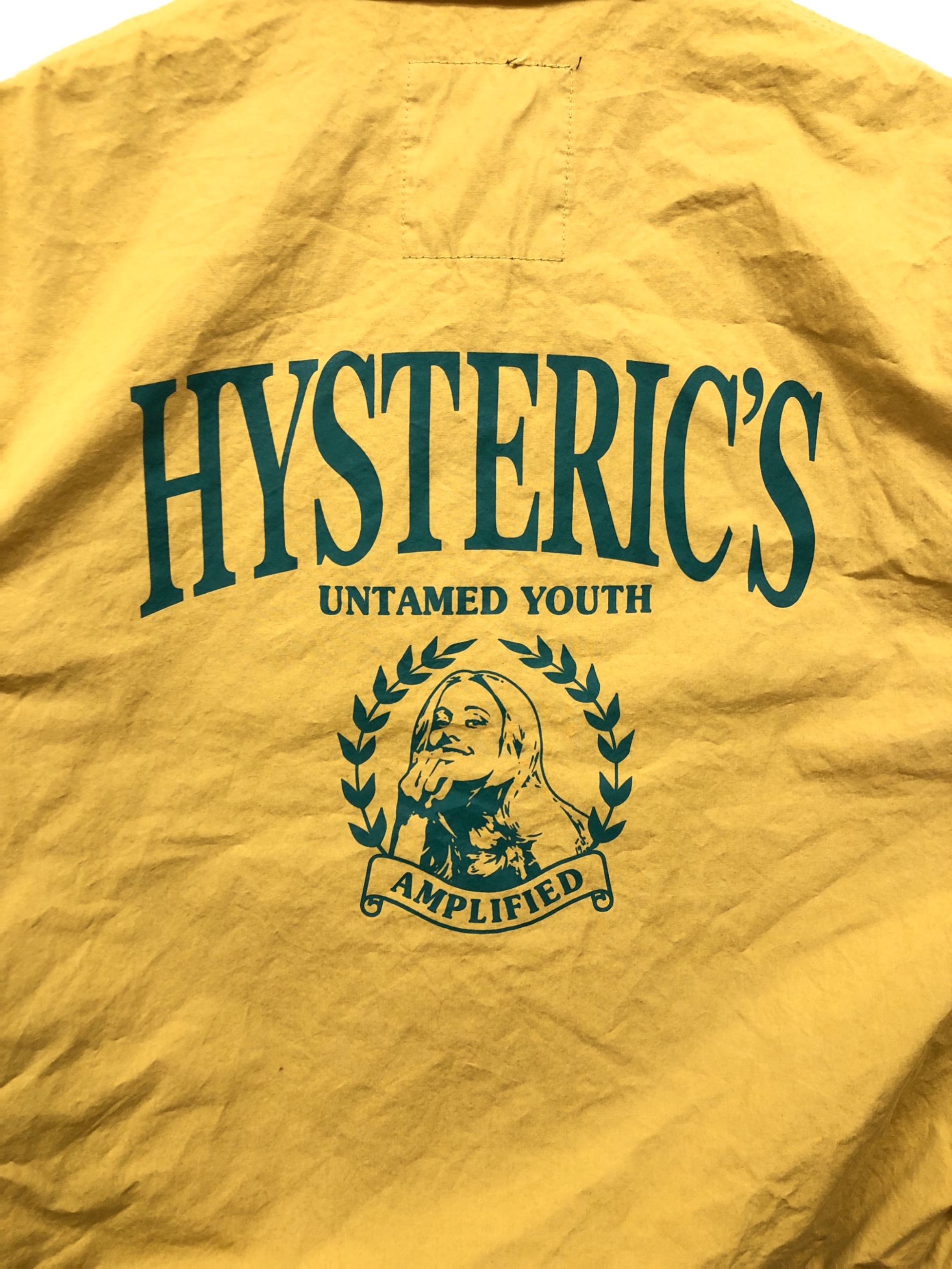 ヒステリックグラマー　古着ヴィンテージ　パーカー　90s　イエロー系　y2k 中古・古着通販】Hysteric Glamour (ヒステリックグラマー) スイング