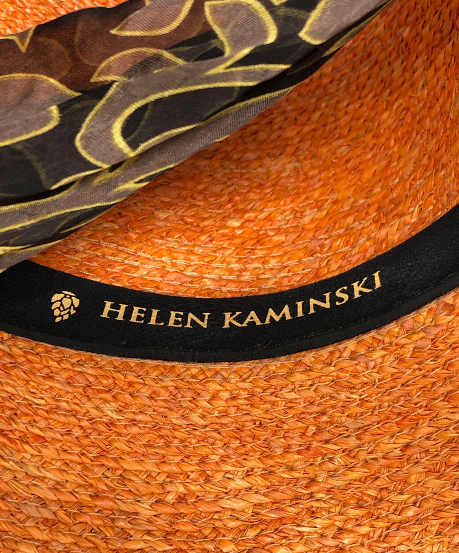 HELEN KAMINSKI 　オレンジライン　ハット コメ兵｜ヘレンカミンスキー HELEN KAMINSKI ハット｜ヘレンカミン