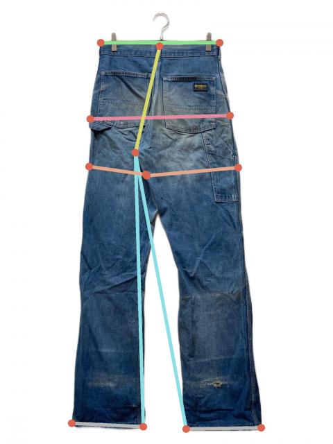 中古・古着通販】OSH KOSH (オシュコシュ) ペインターパンツ ブルー