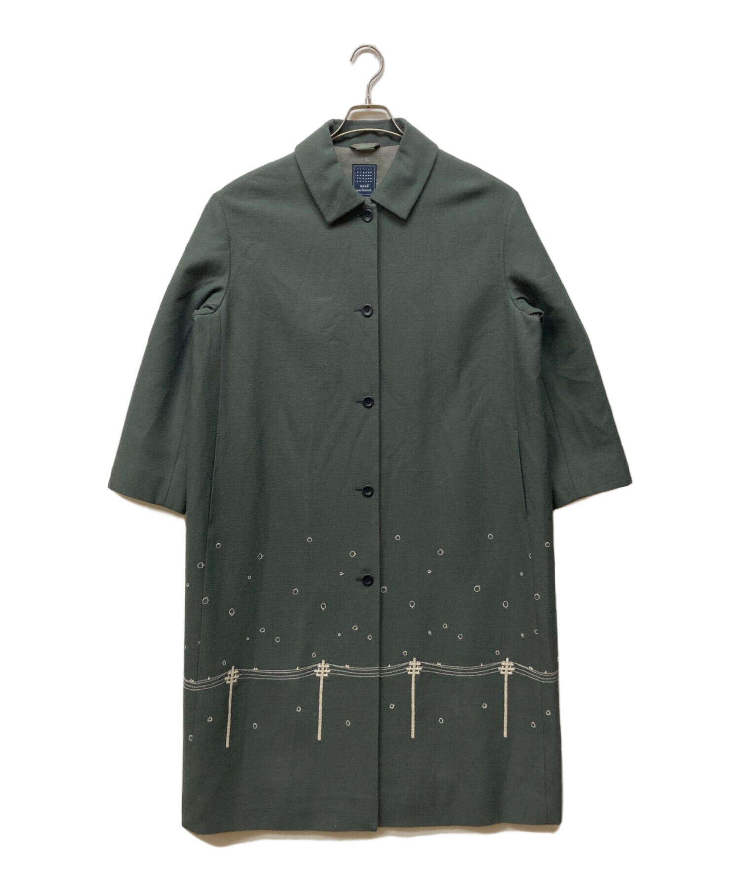 mina perhonen minuit コート 中古・古着通販】mina perhonen (ミナ ペルホネン) yuki no hi ステン