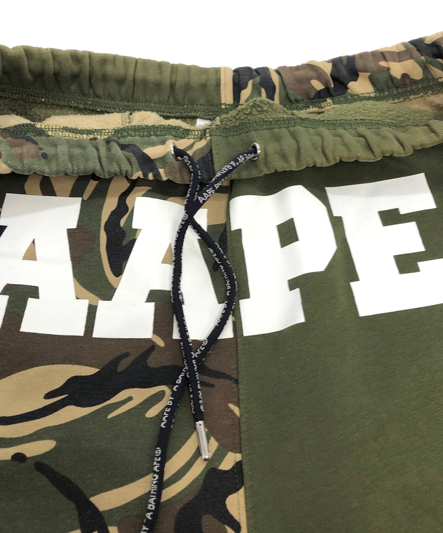 エイプ　ハーフパンツ A BATHING APE/エイプ スウェット ハーフパンツ/ショートパンツ