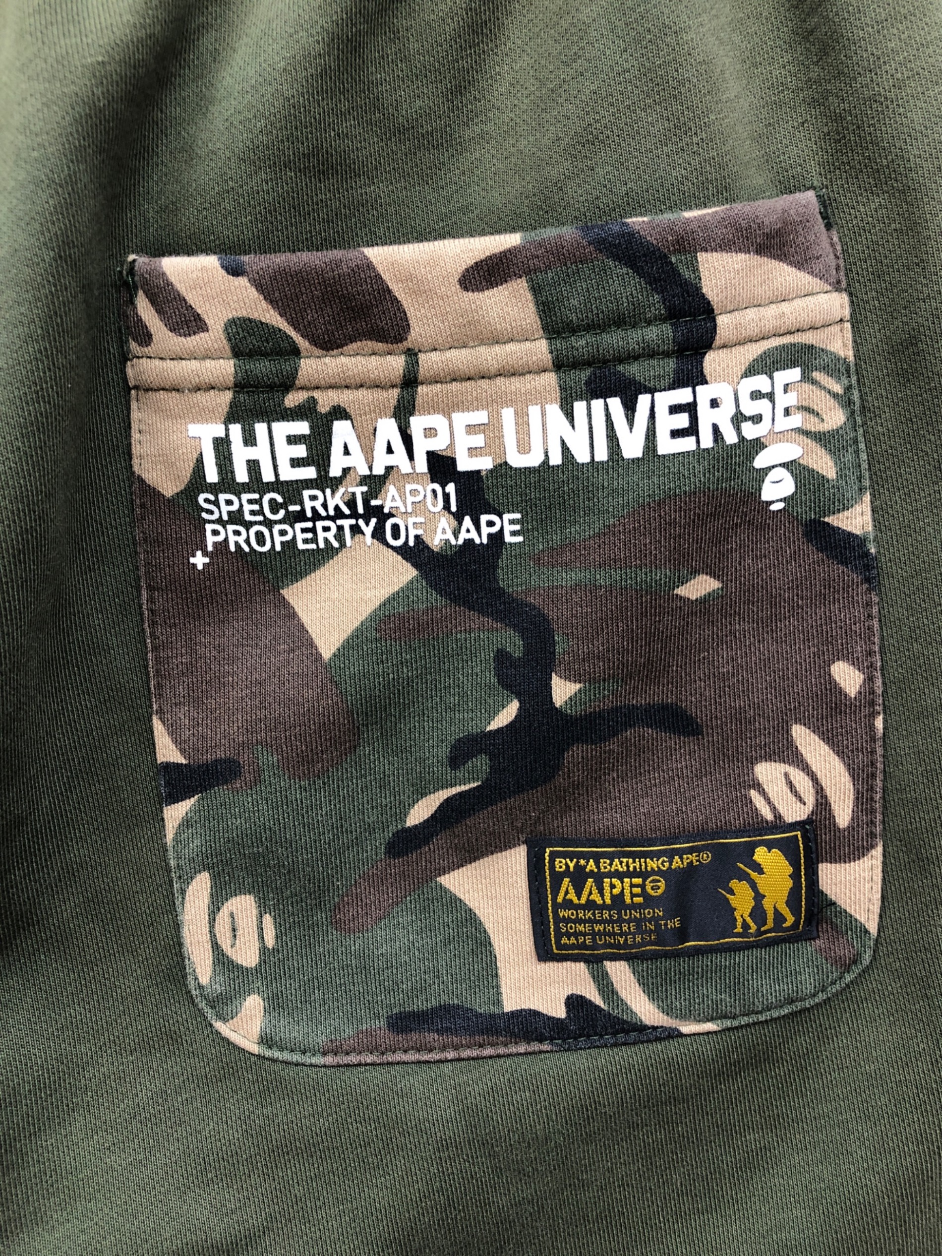 中古・古着通販】A BATHING APE (アベイシングエイプ) カモフラ切替