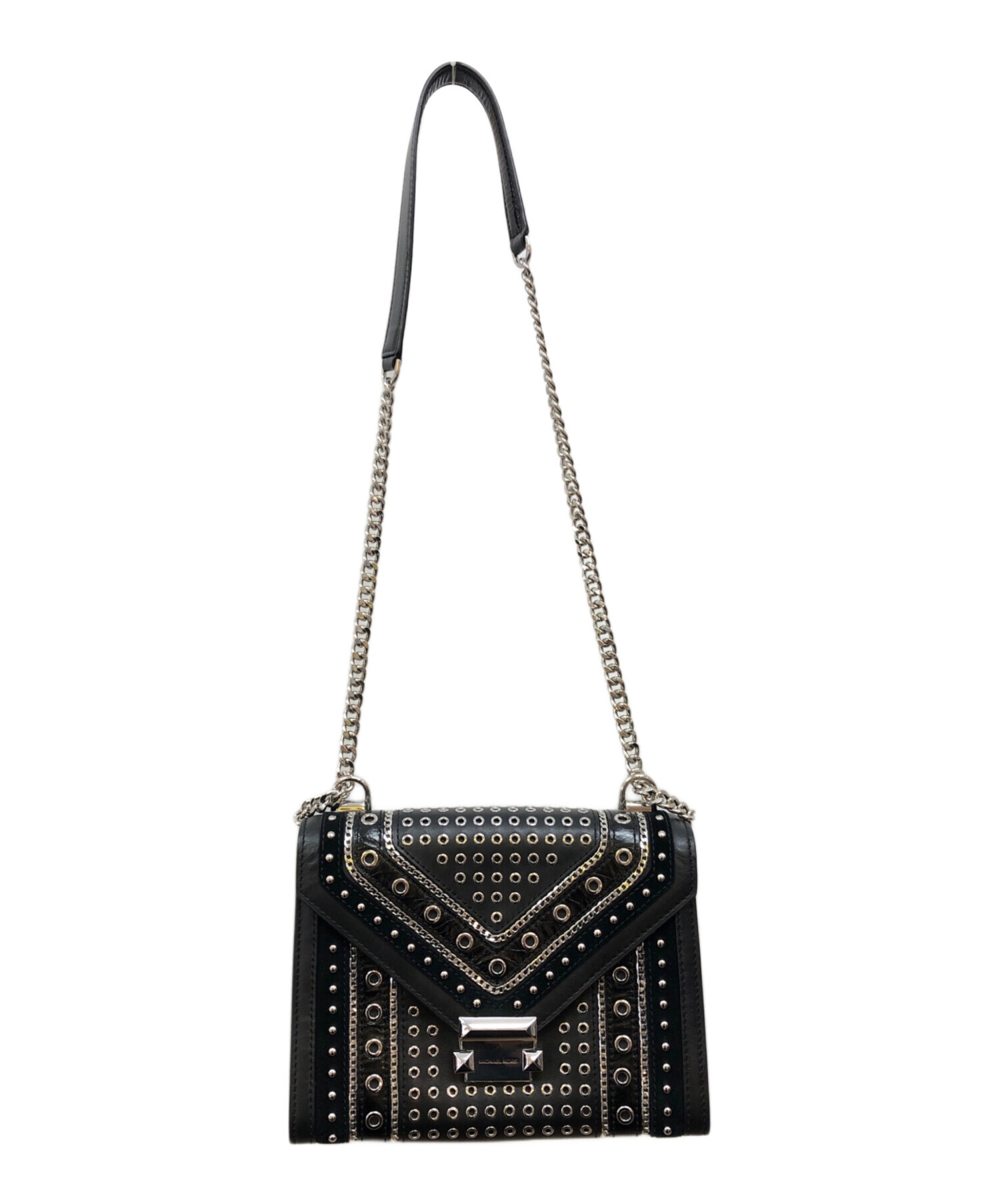 中古・古着通販】MICHAEL KORS (マイケル・コース) フラップショルダー 