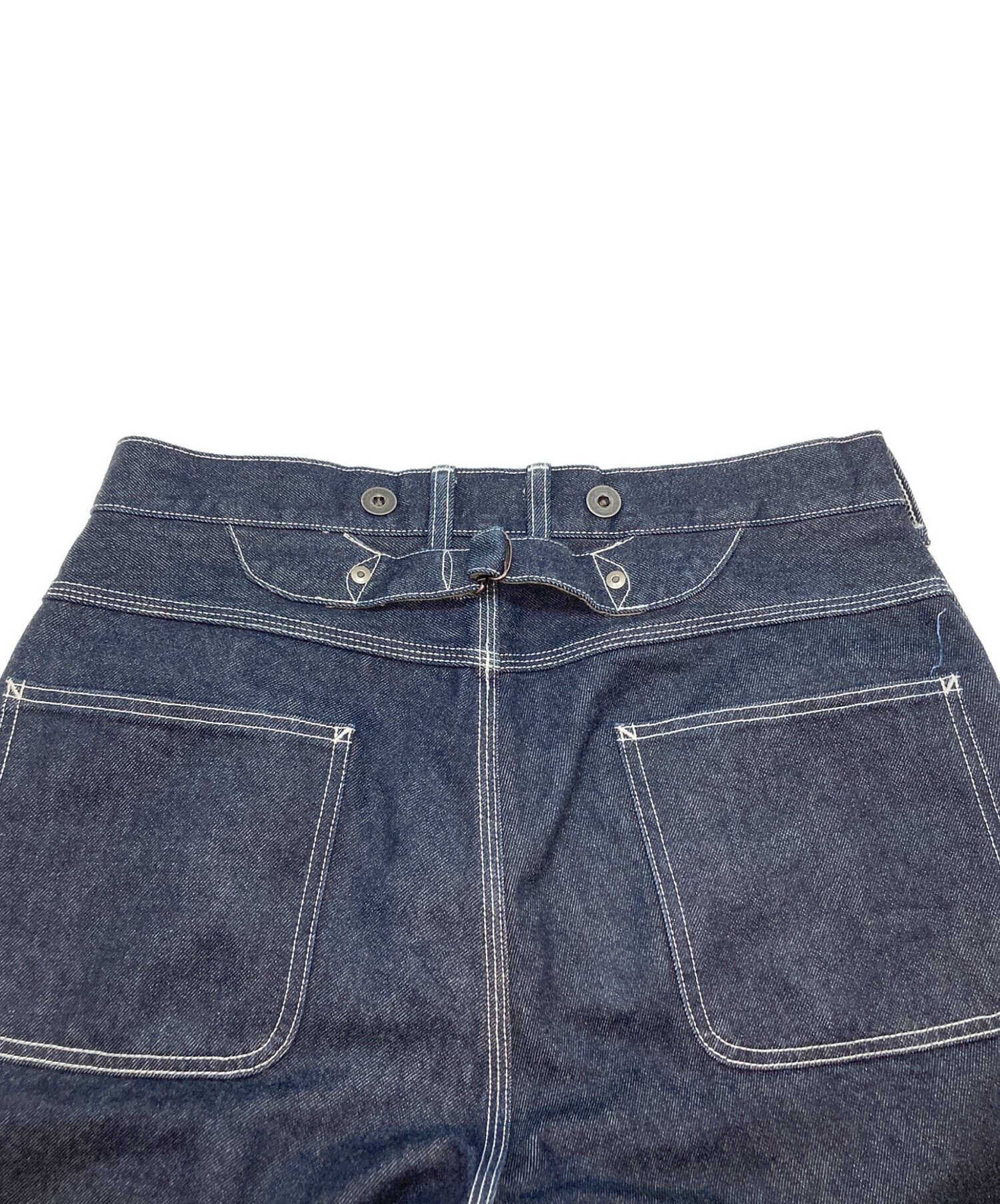 schott デニムパンツ　デニム　復刻　対戦モデル　ボタンフライ　ショット 中古・古着通販】Schott (ショット) ファイアプルーフ ワイド デニム