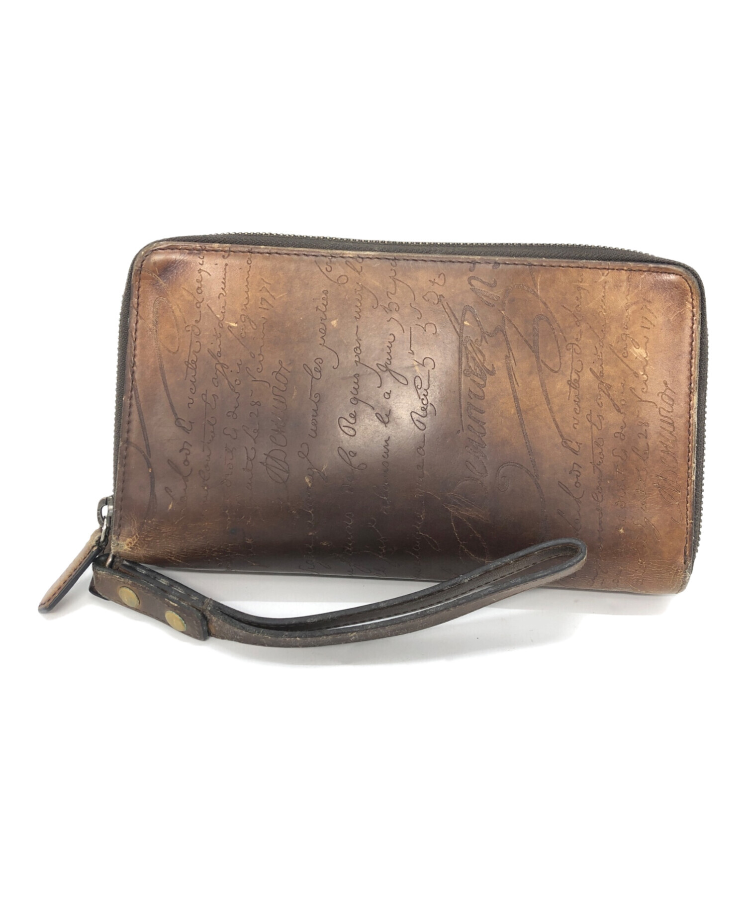 【美品】BERLUTI ベルルッティ　KHAYA ケース　カリグラフィ Berluti（ベルルッティ） カリグラフィ KHAYA コインケース 小銭入れ