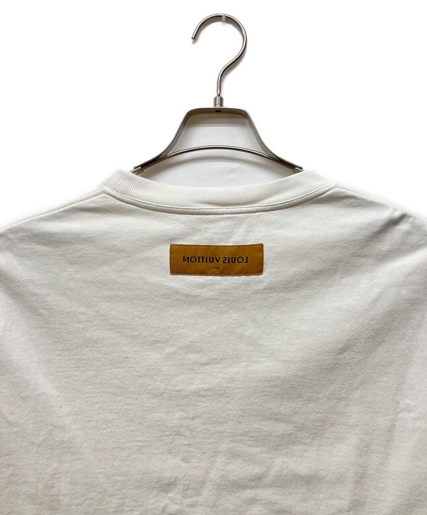 希少デザイン】 ルイヴィトン バックロゴ Tシャツ インサイドアウト 即 希少デザイン】 ルイヴィトン バックロゴ Tシャツ インサイドアウト 即