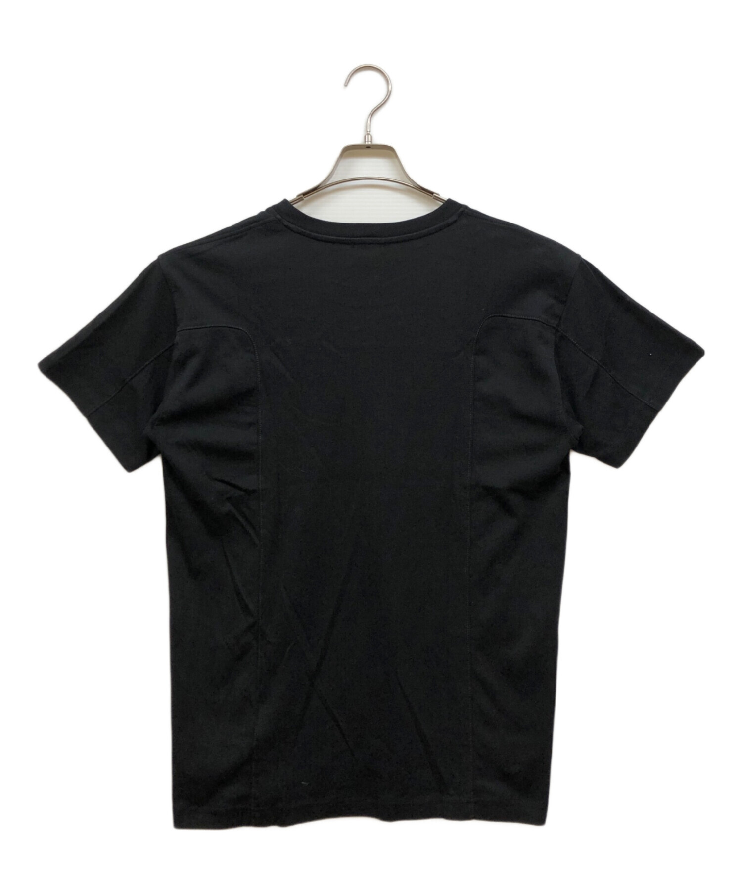 中古・古着通販】DIESEL (ディーゼル) 刺繍ロゴtシャツ ブラック 