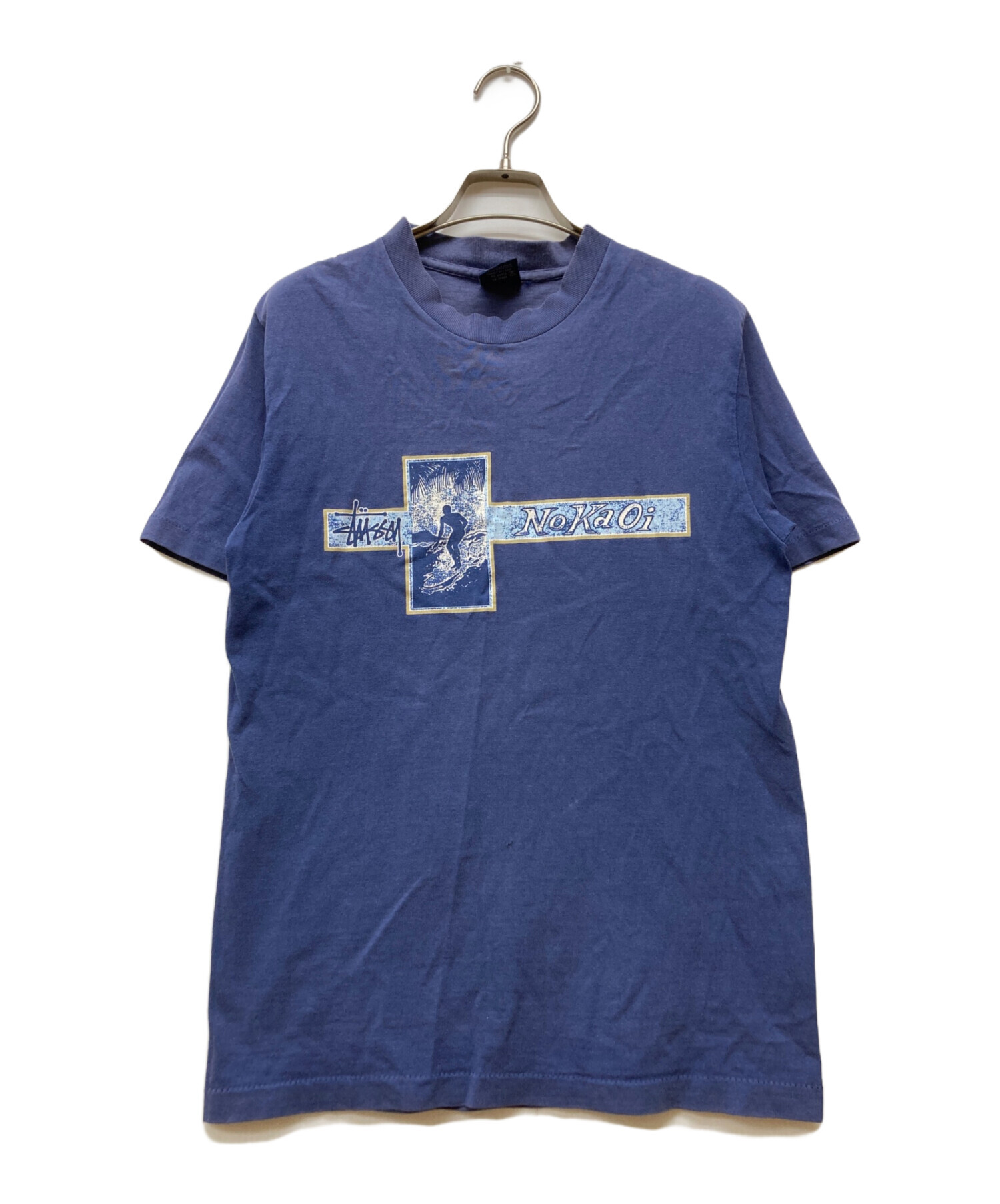 中古・古着通販】stussy (ステューシー) オールドプリントTシャツ 