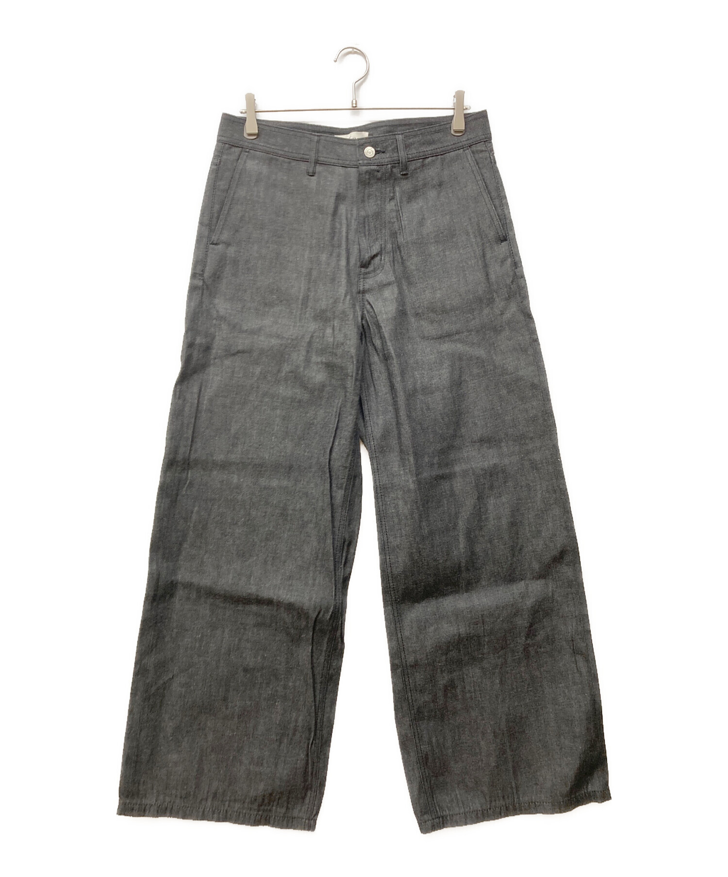 中古・古着通販】Menes (メネス) Okayama Selvedge Baggy Denim Slacks 