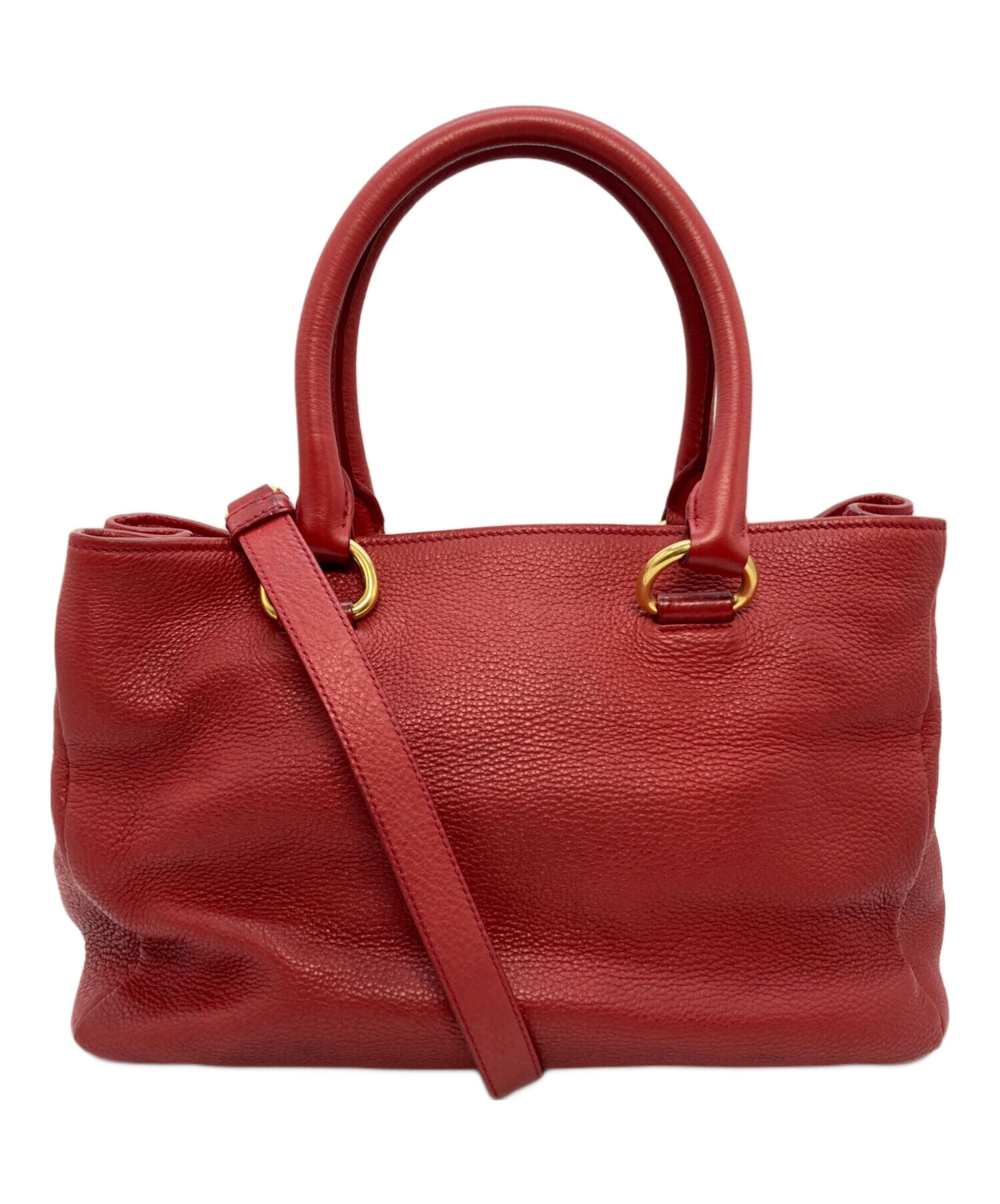 中古・古着通販】PRADA (プラダ) VITELLO PHENIX 2WAYレザートート