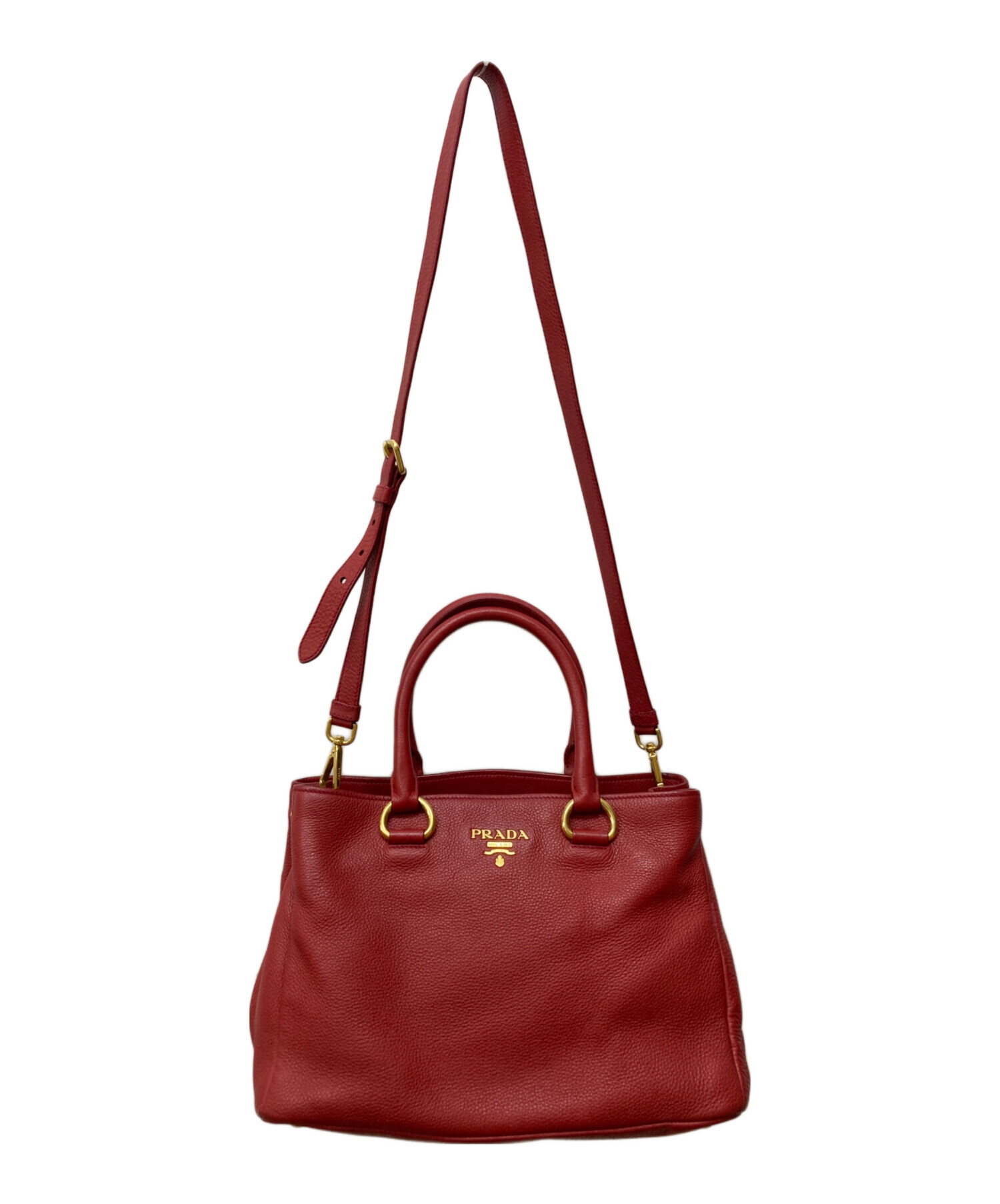 中古・古着通販】PRADA (プラダ) VITELLO PHENIX 2WAYレザートート
