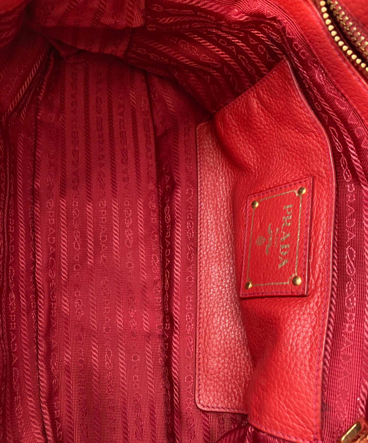 中古・古着通販】PRADA (プラダ) VITELLO PHENIX 2WAYレザートート