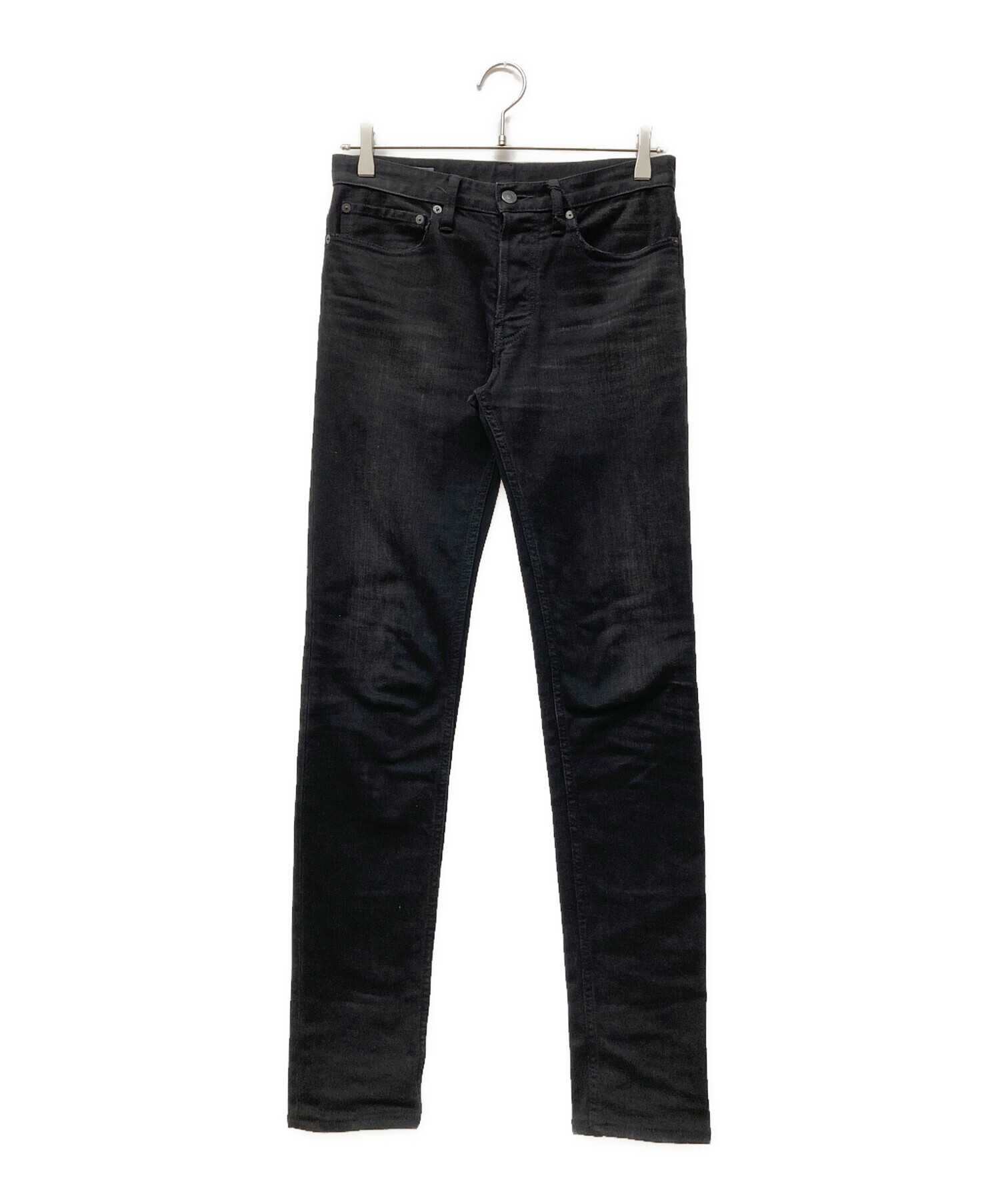 中古・古着通販】MINEDENIM (マインデニム) S.Slim STR USD ブラック 