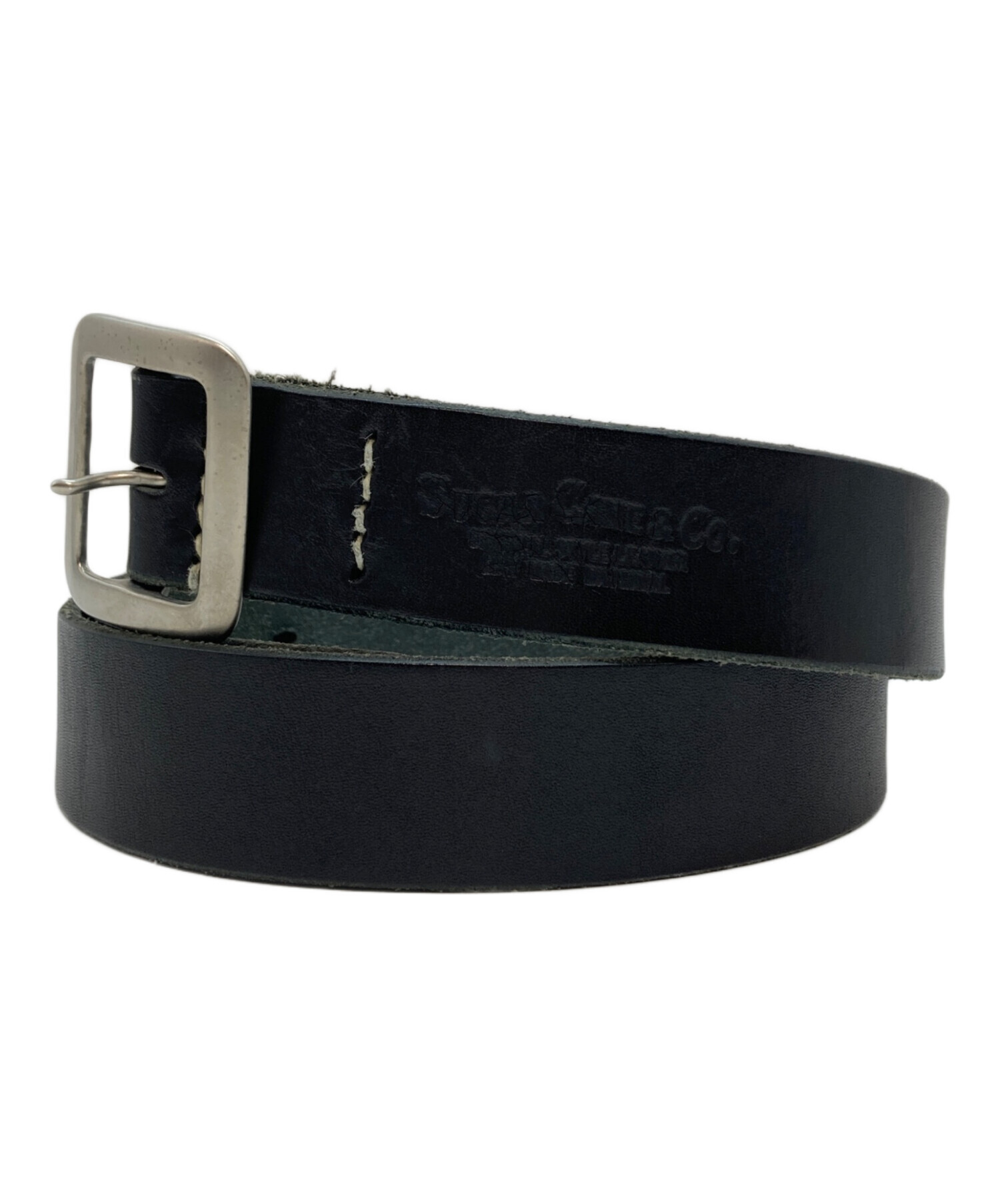 中古・古着通販】SUGAR CANE (シュガーケーン) garrison belt ブラック