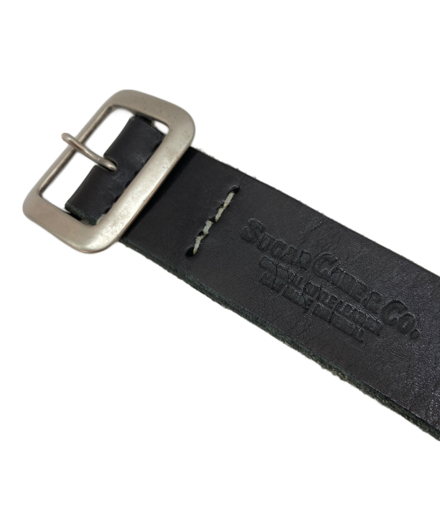 中古・古着通販】SUGAR CANE (シュガーケーン) garrison belt ブラック