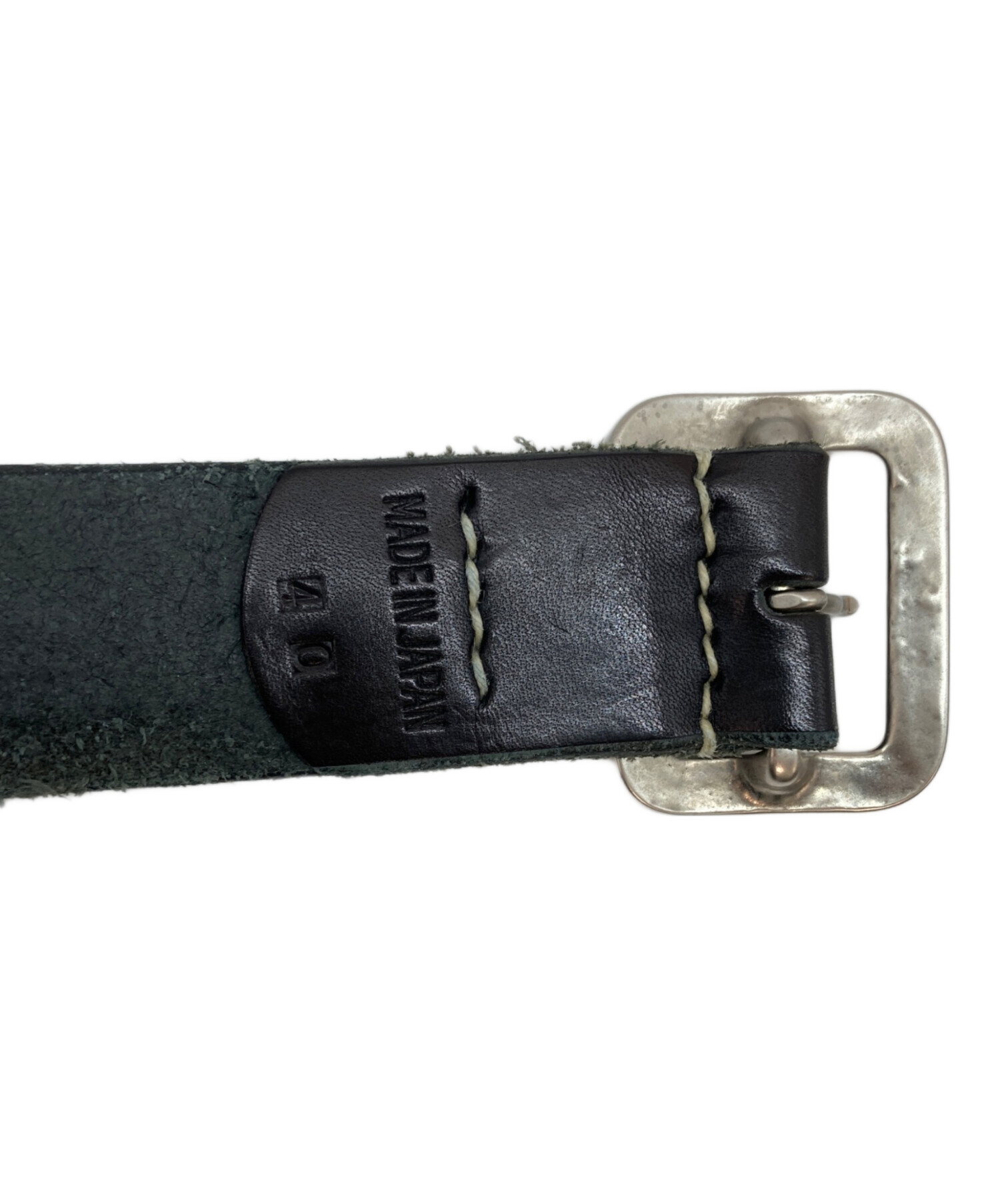 中古・古着通販】SUGAR CANE (シュガーケーン) garrison belt ブラック