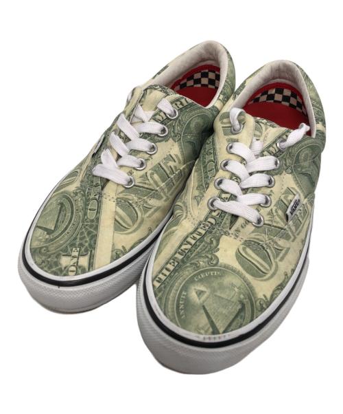 靴 VANS Skate Era SUPREME Dollar Bill Green 中古・古着通販】VANS (ヴァンズ) Supreme (シュプリーム) SKATE ERA