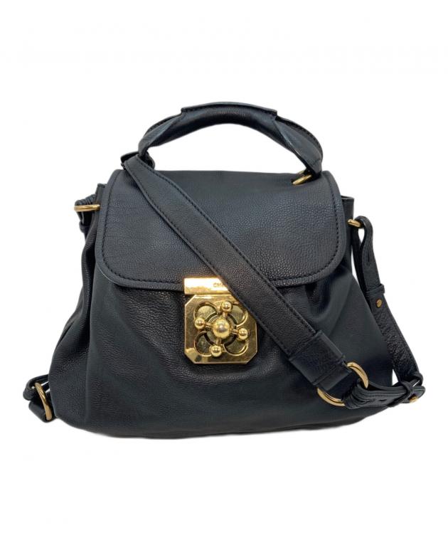 クロエ 2way エルシー ショルダーバッグ ハンドバッグ レザー Chloe 