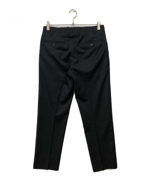 【新品/未使用】LARDINIラルディーニスラックスダークグレー44ツープリーツ 中古・古着通販】LARDINI (ラルディーニ) スラックス ブラック サイズ