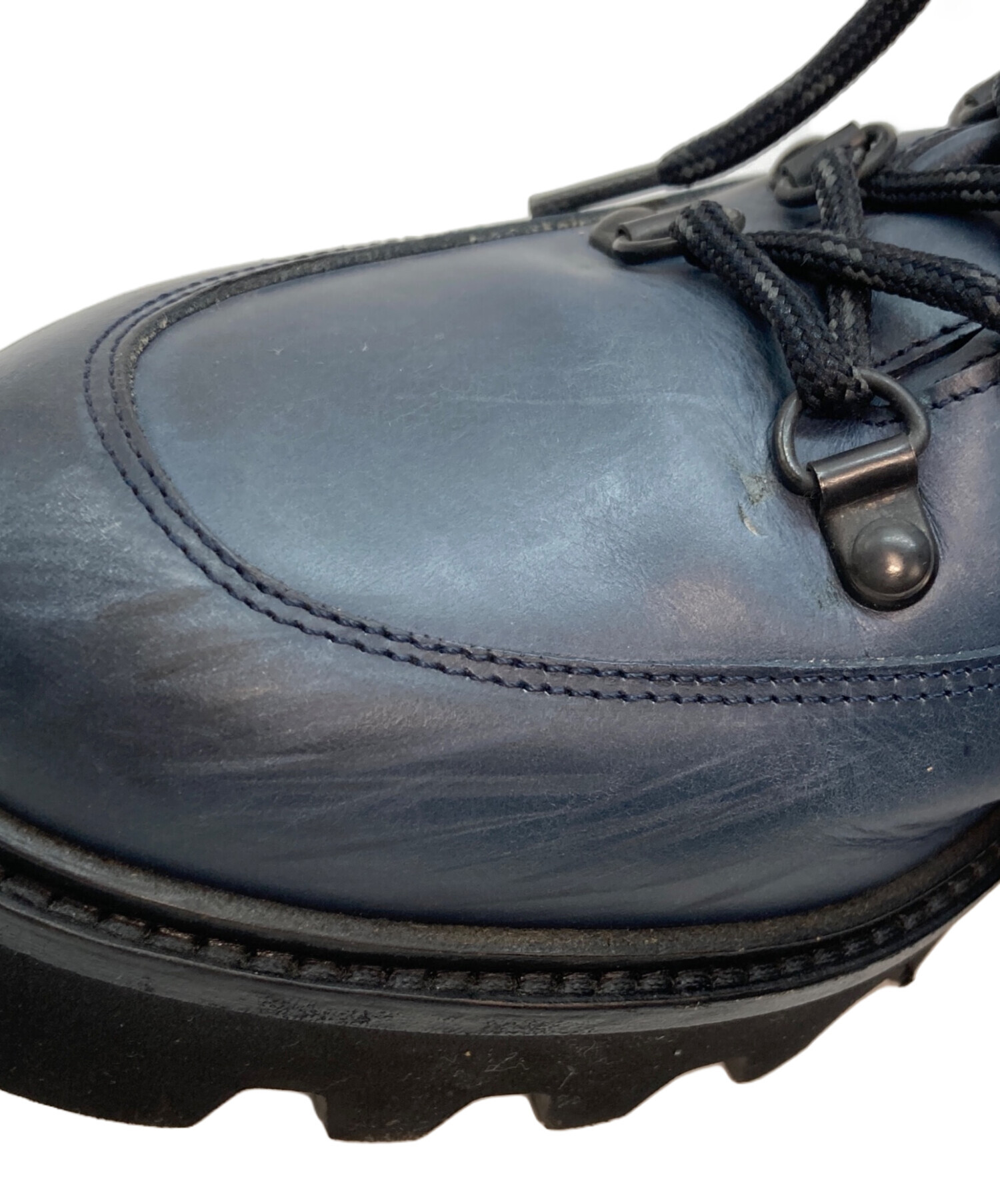 EMPORIO ARMANI エンポリオアルマーニ ノースリーブ M 青 【古着】【中古】【送料無料】 中古・古着通販】EMPORIO ARMANI (エンポリオアルマーニ) ロゴプリント