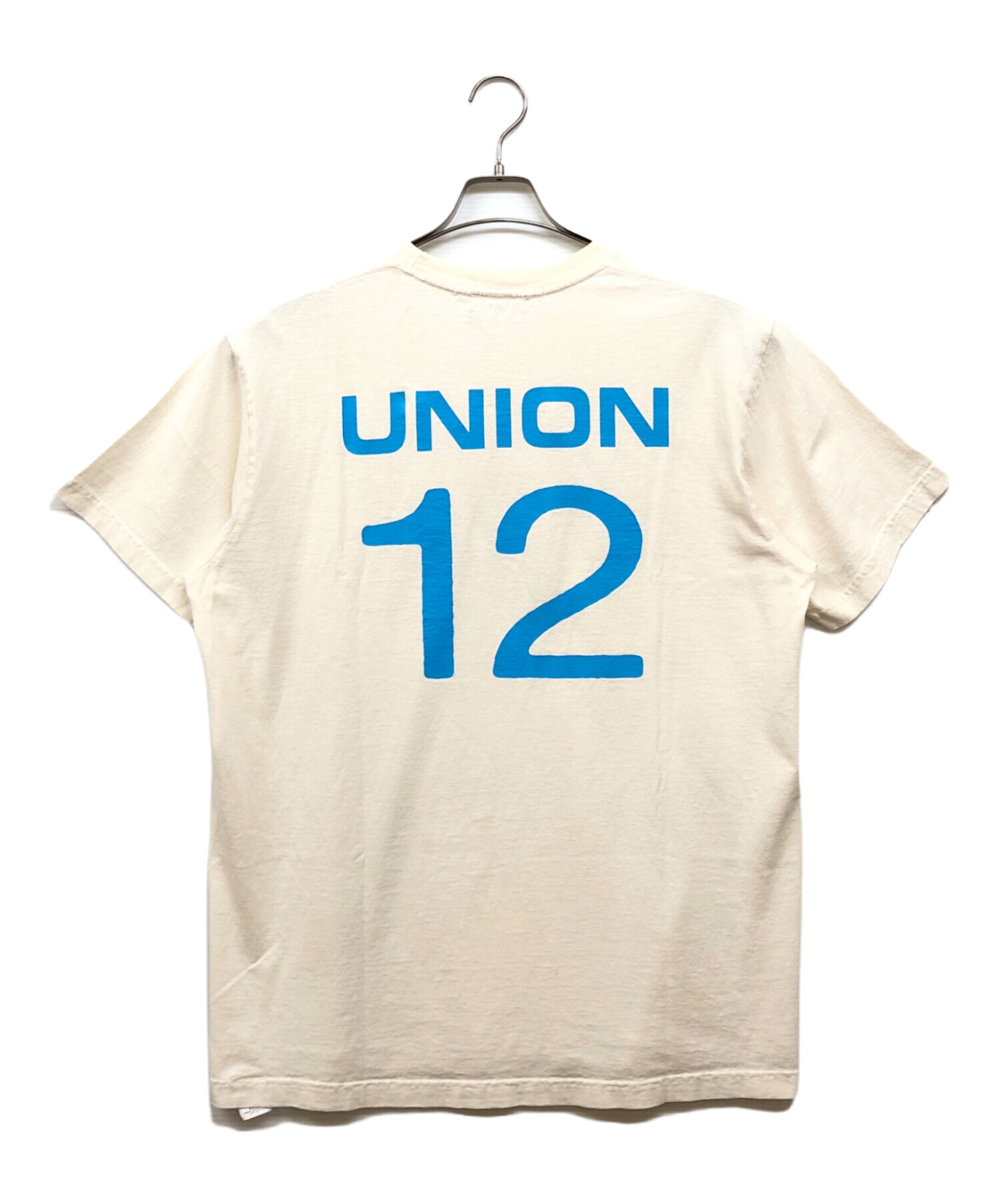 中古・古着通販】UNION (ユニオン) フロントマンTシャツ アイボリー 