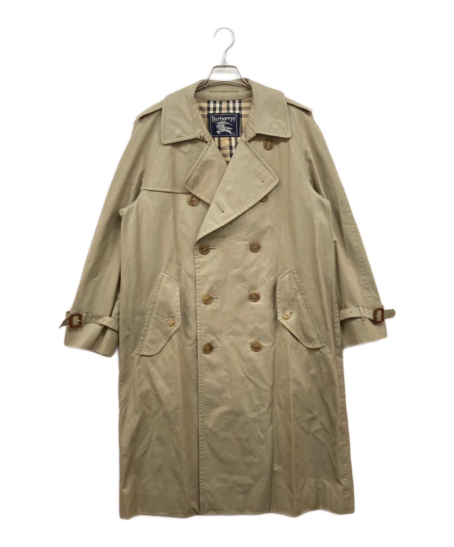 Burberry's ベージュ トレンチコート　　ヴィンテージ　古着　バーバリー 中古・古着通販】Burberry's (バーバリー) トレンチコート ベージュ