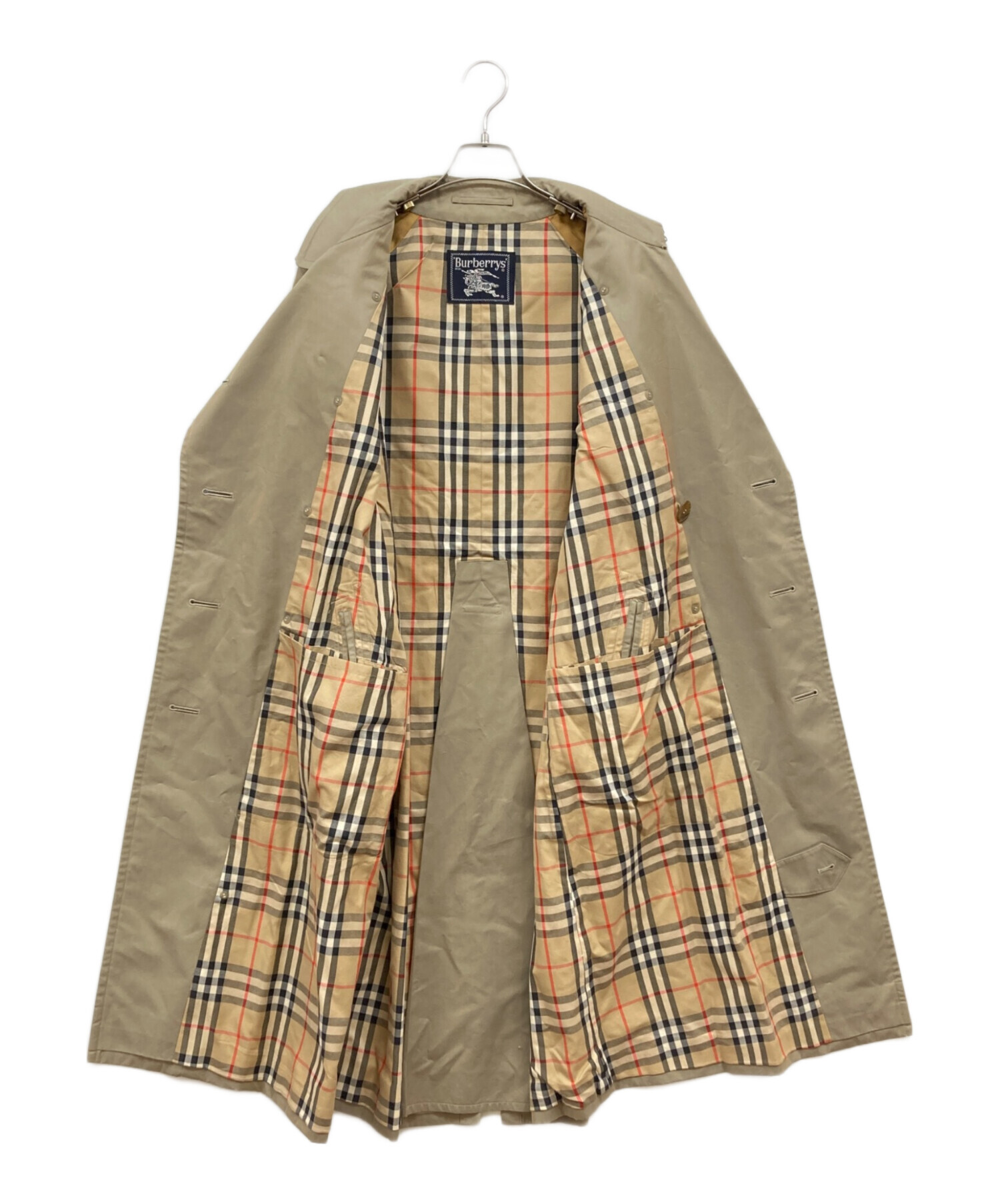 ヴィンテージ★BURBERRYs バーバリー トレンチコート ベージュ 175 中古・古着通販】Burberry's (バーバリー) トレンチコート ベージュ