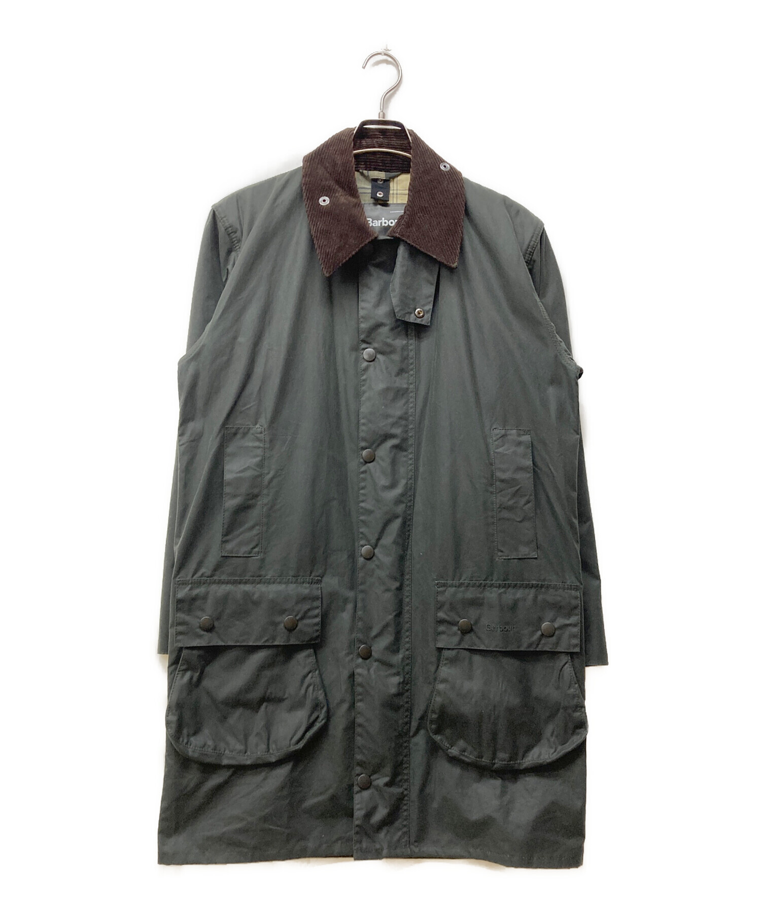 中古・古着通販】Barbour (バブアー) BORDER WAX JACKET グリーン
