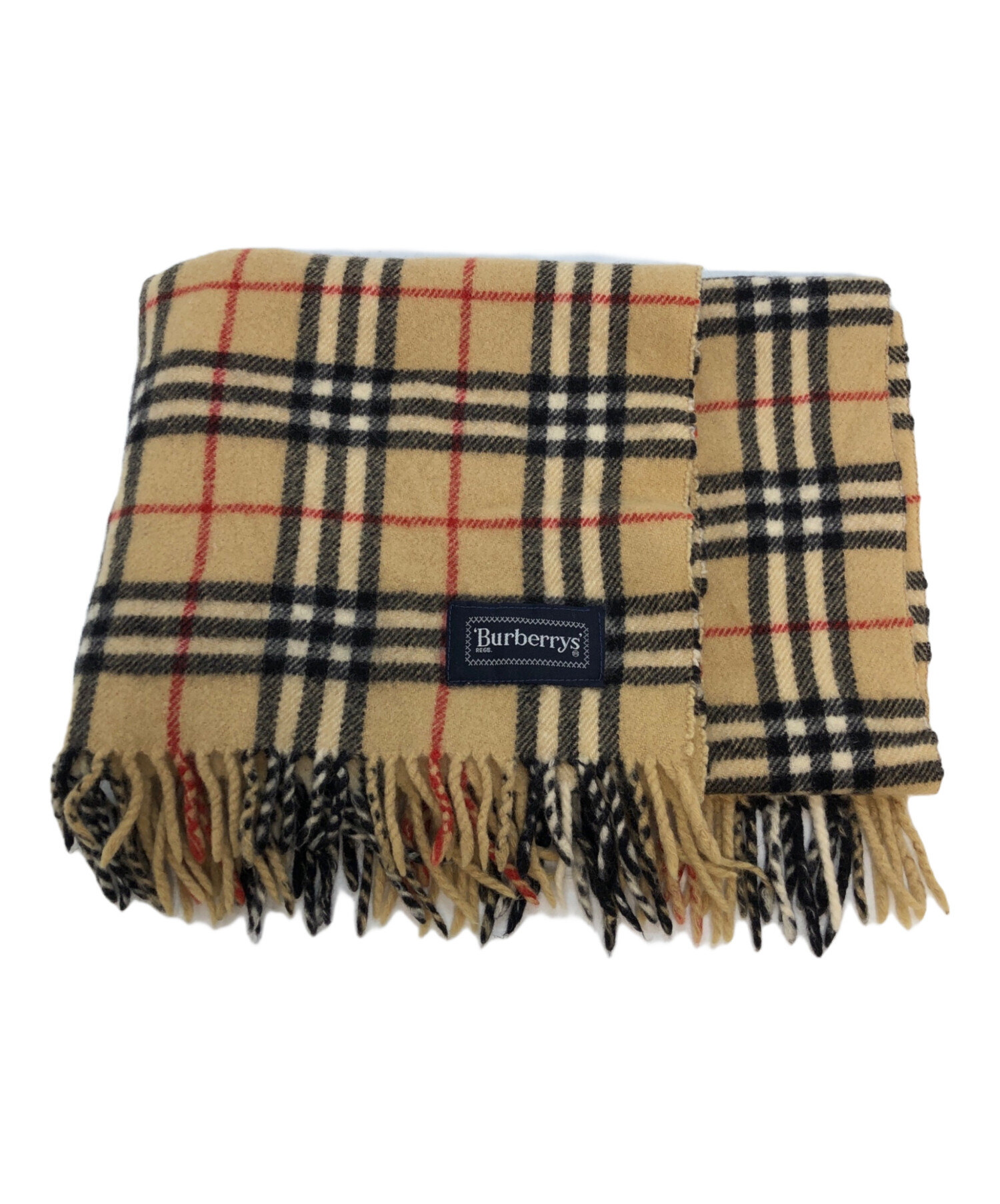【Burberrys】マフラー 新品未開封 タグ付き　ベージュ 中古・古着通販】Burberry's (バーバリーズ) ノヴァチェックマフラー
