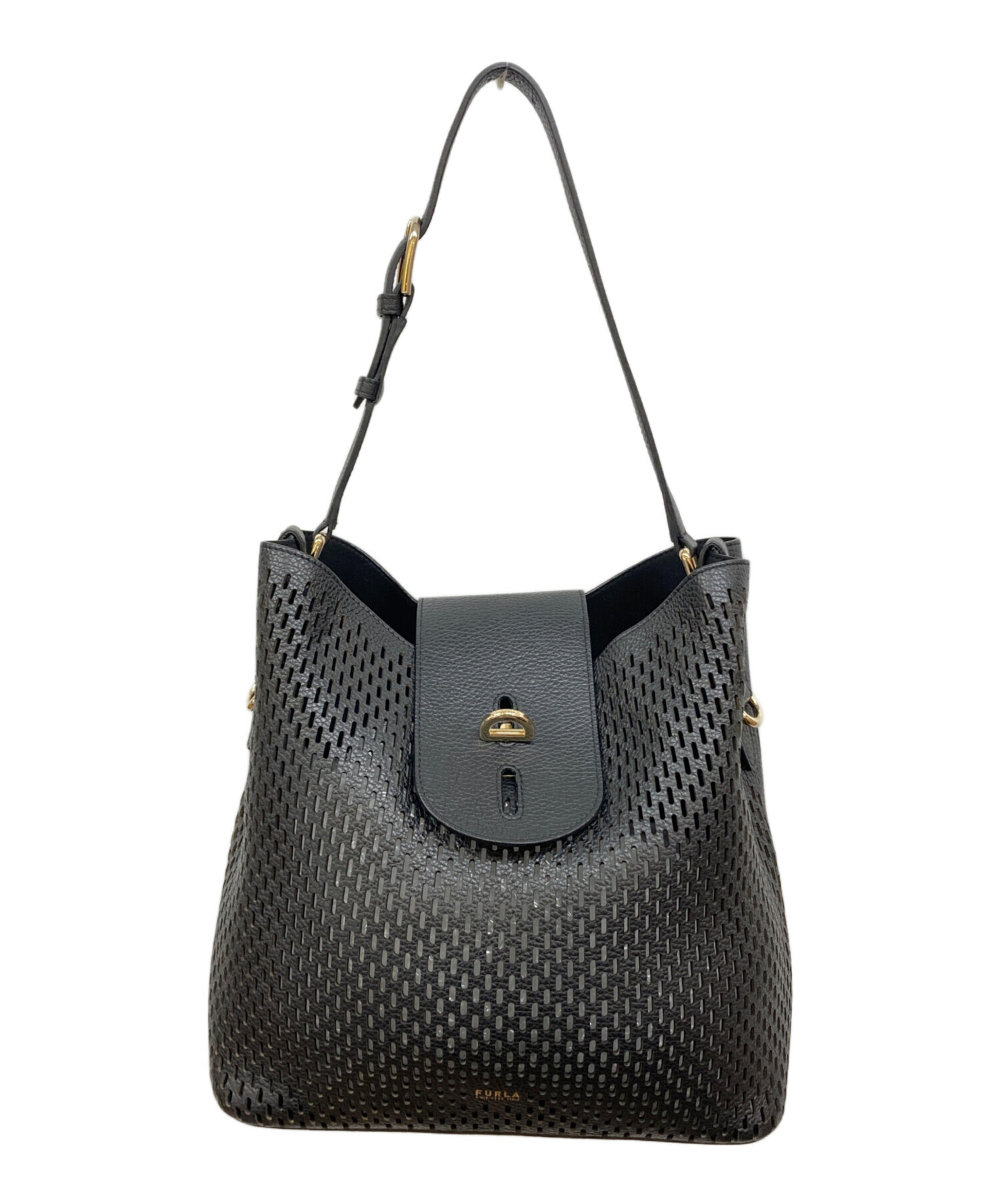 FURLA 鞄 中古品 中古・古着通販】FURLA (フルラ) GINGER S HOBO トートバッグ バッグ