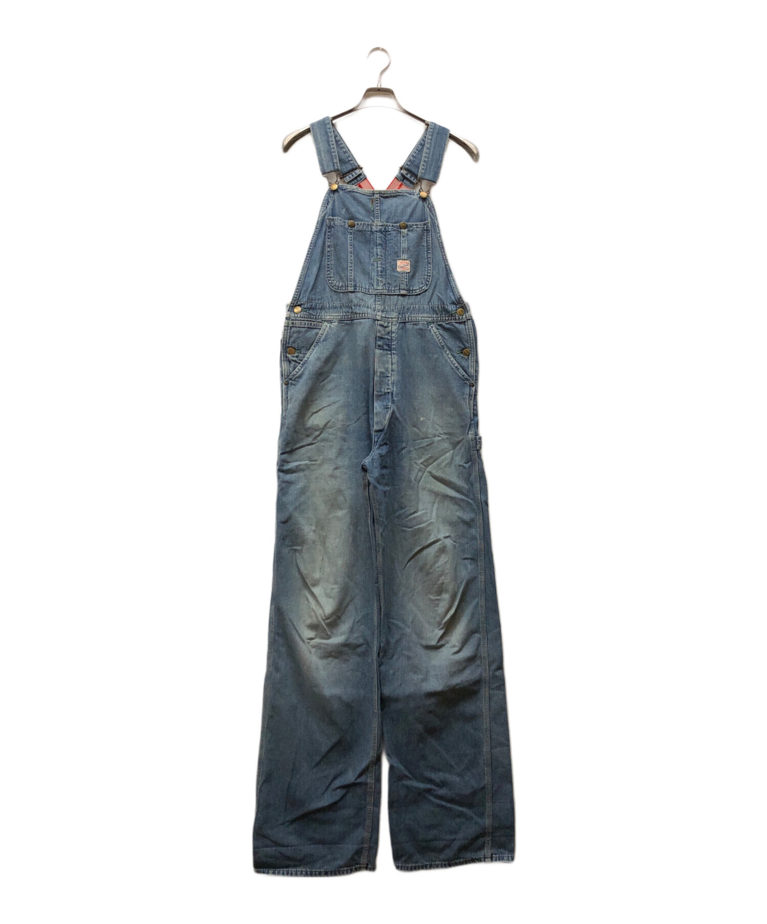 90s carhartt ハートタグ デニムオーバーオール 復刻　W36 限定40〜50s 復刻 Carhartt カーハート ハートタグ オーバーオール