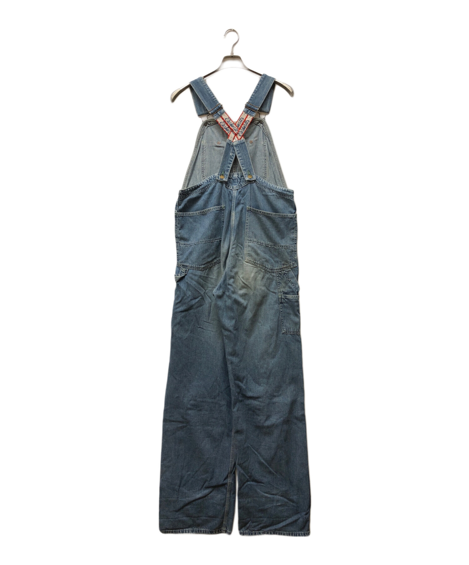 中古・古着通販】CarHartt (カーハート) 復刻デニムオーバーオール