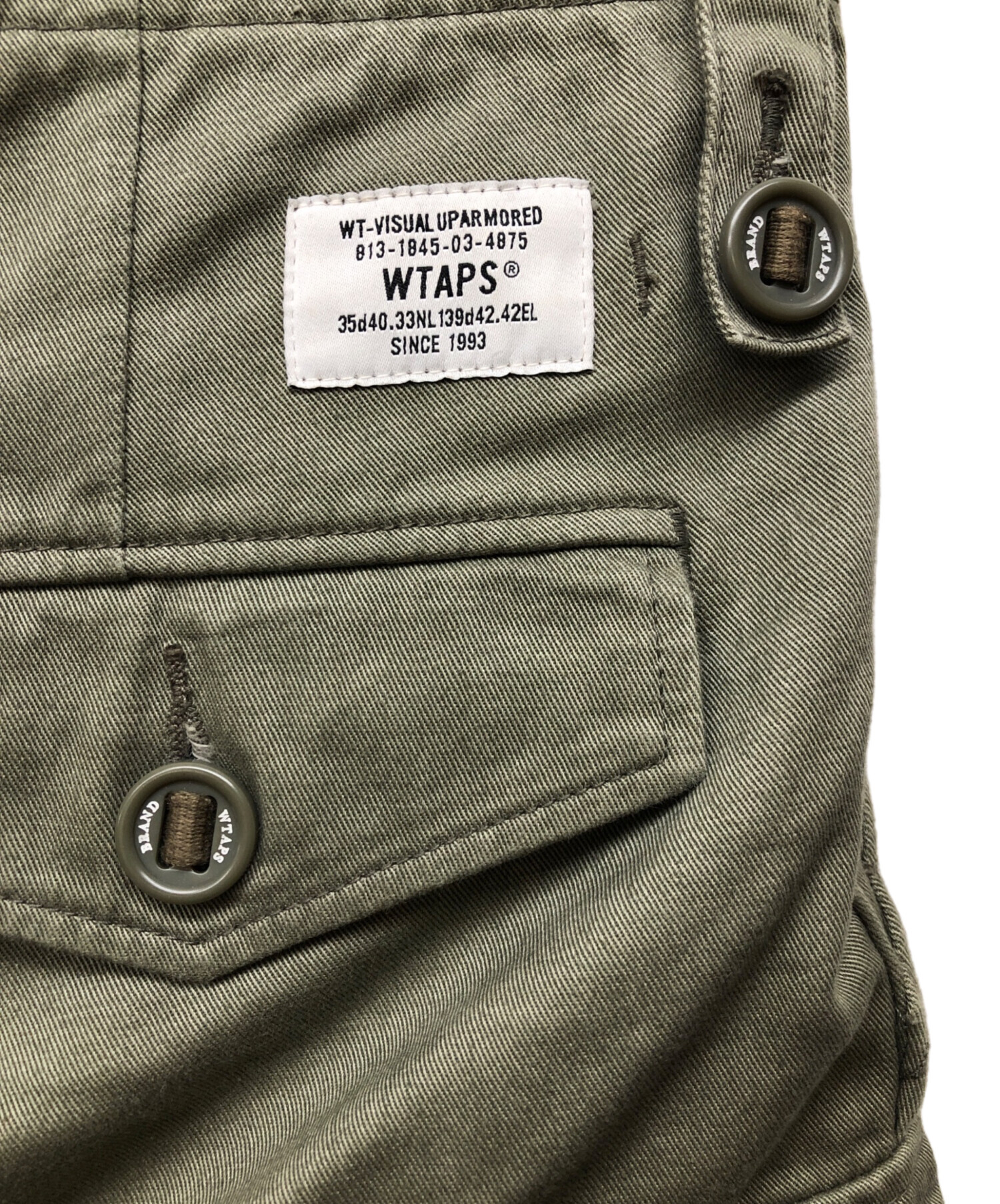 中古・古着通販】WTAPS (ダブルタップス) EX36 COLLECTION PARA SHORTS