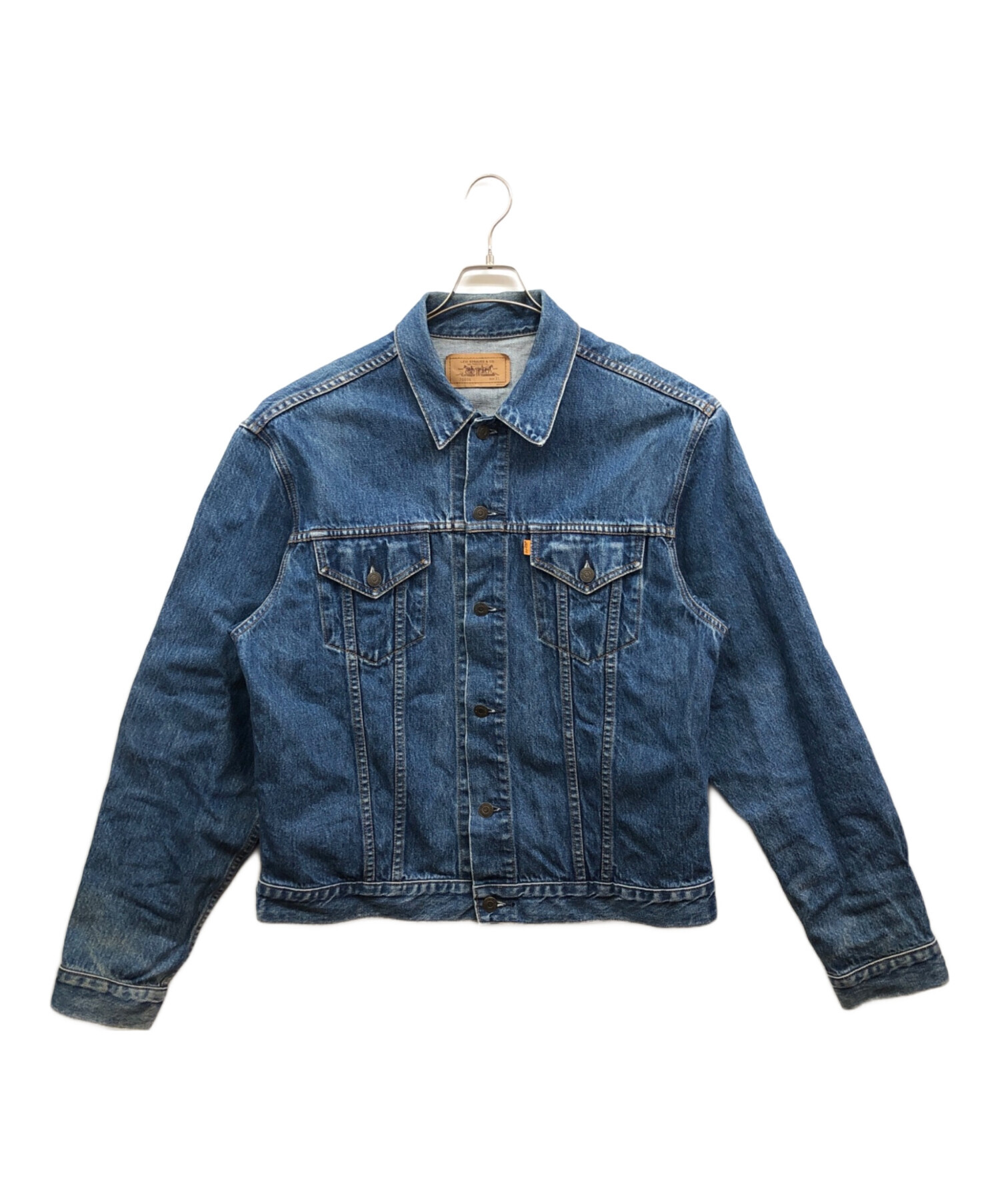 中古・古着通販】LEVI'S (リーバイス) デニムジャケット ブルー サイズ