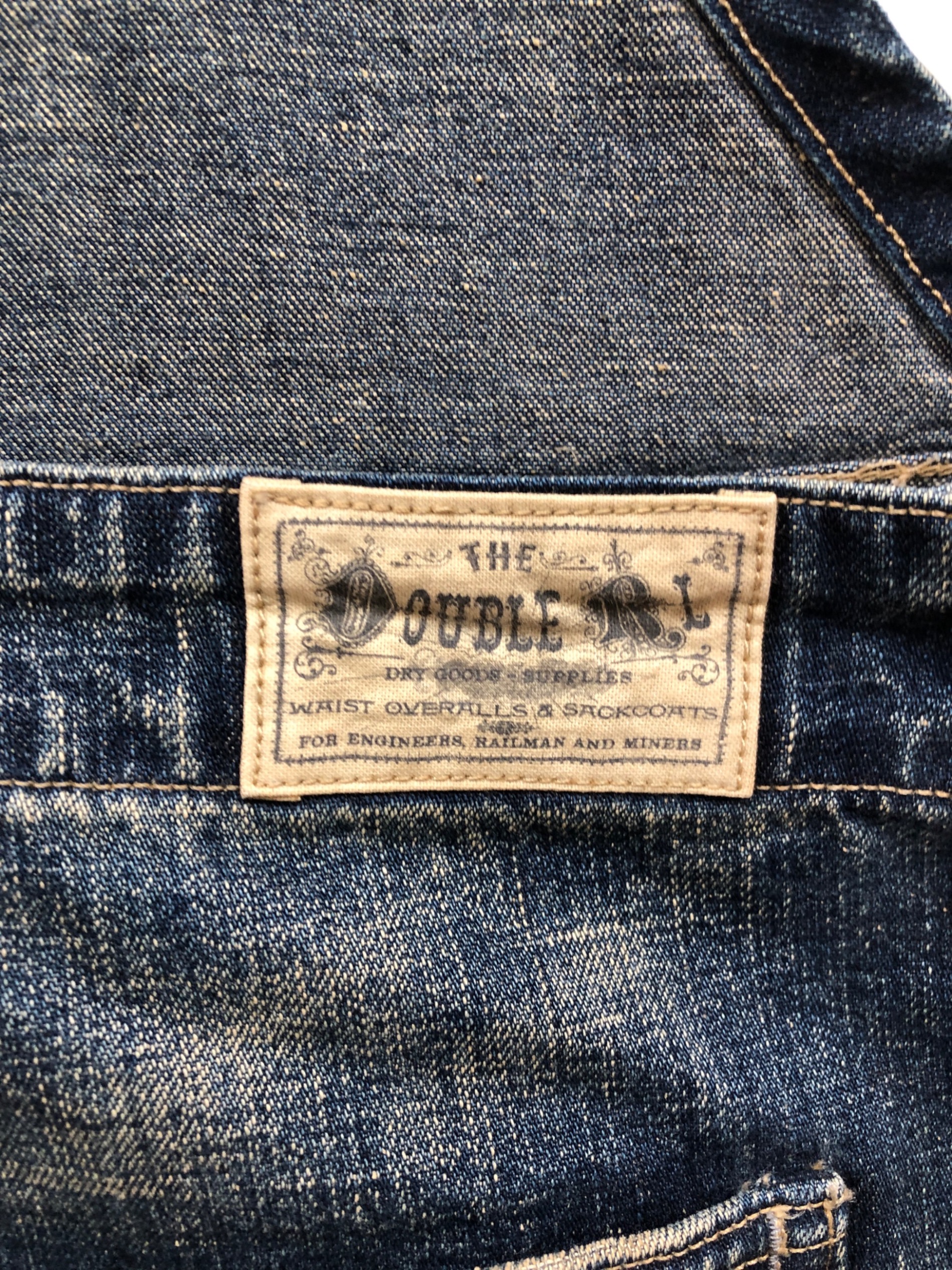 中古・古着通販】RRL (ダブルアールエル) RAILROAD LOWBACK OVERALLS