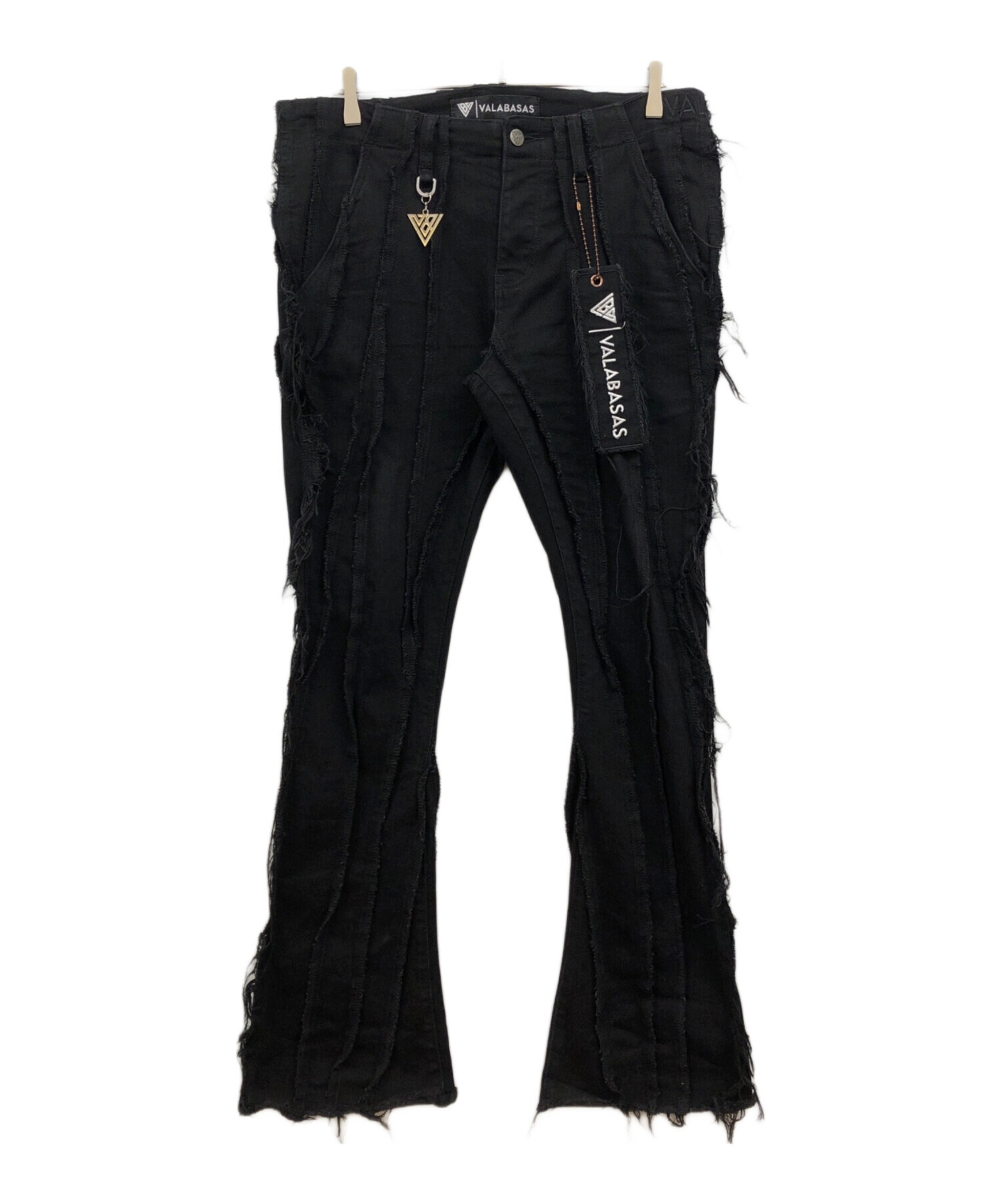 中古・古着通販】VALABASAS (バラバサス) デニムパンツ ブラック