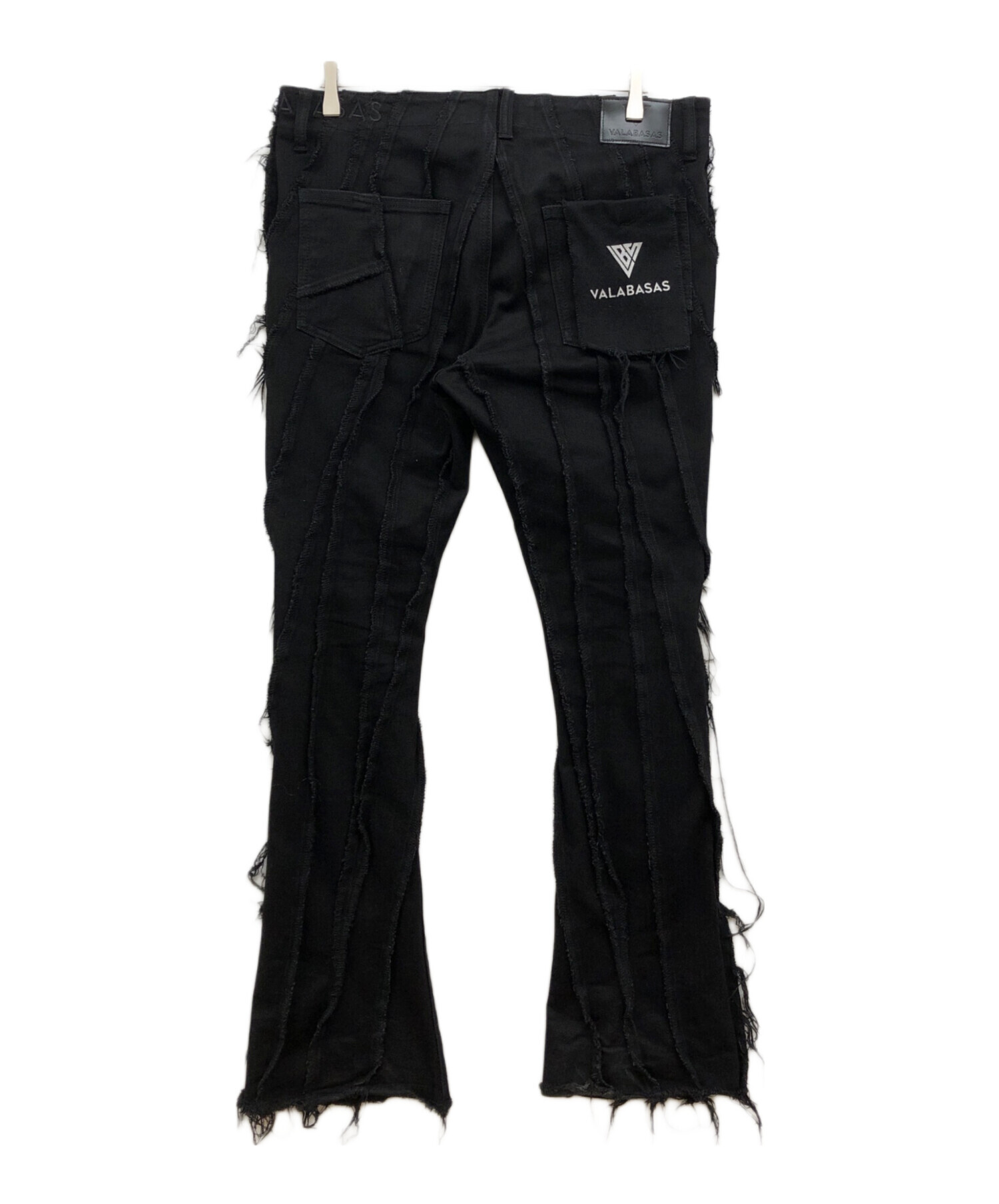 中古・古着通販】VALABASAS (バラバサス) デニムパンツ ブラック