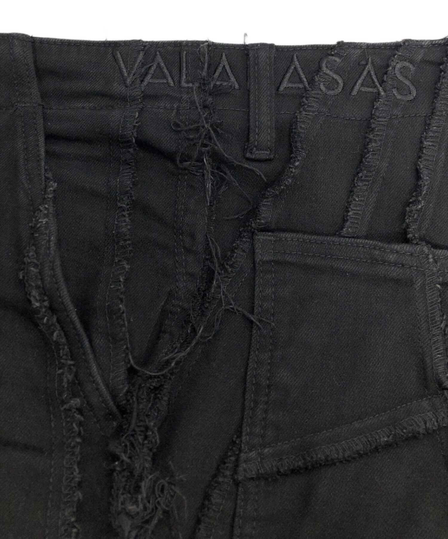 中古・古着通販】VALABASAS (バラバサス) デニムパンツ ブラック