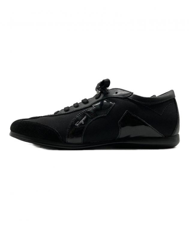 Salvatore Ferragamo ブラックスニーカー6 中古・古着通販】Salvatore Ferragamo (サルヴァトーレ フェラガモ
