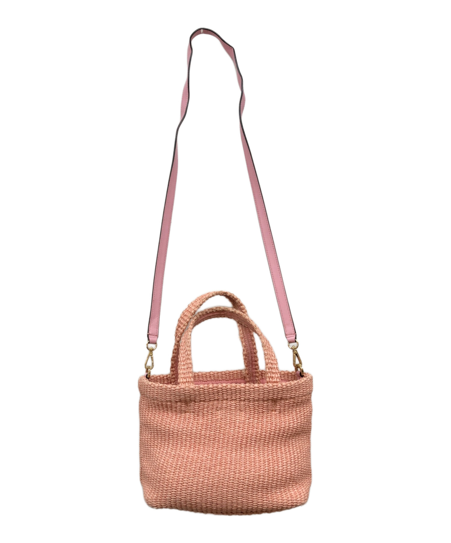 中古・古着通販】JIMMY CHOO (ジミーチュウ) Raffia Tote Bagラフィア