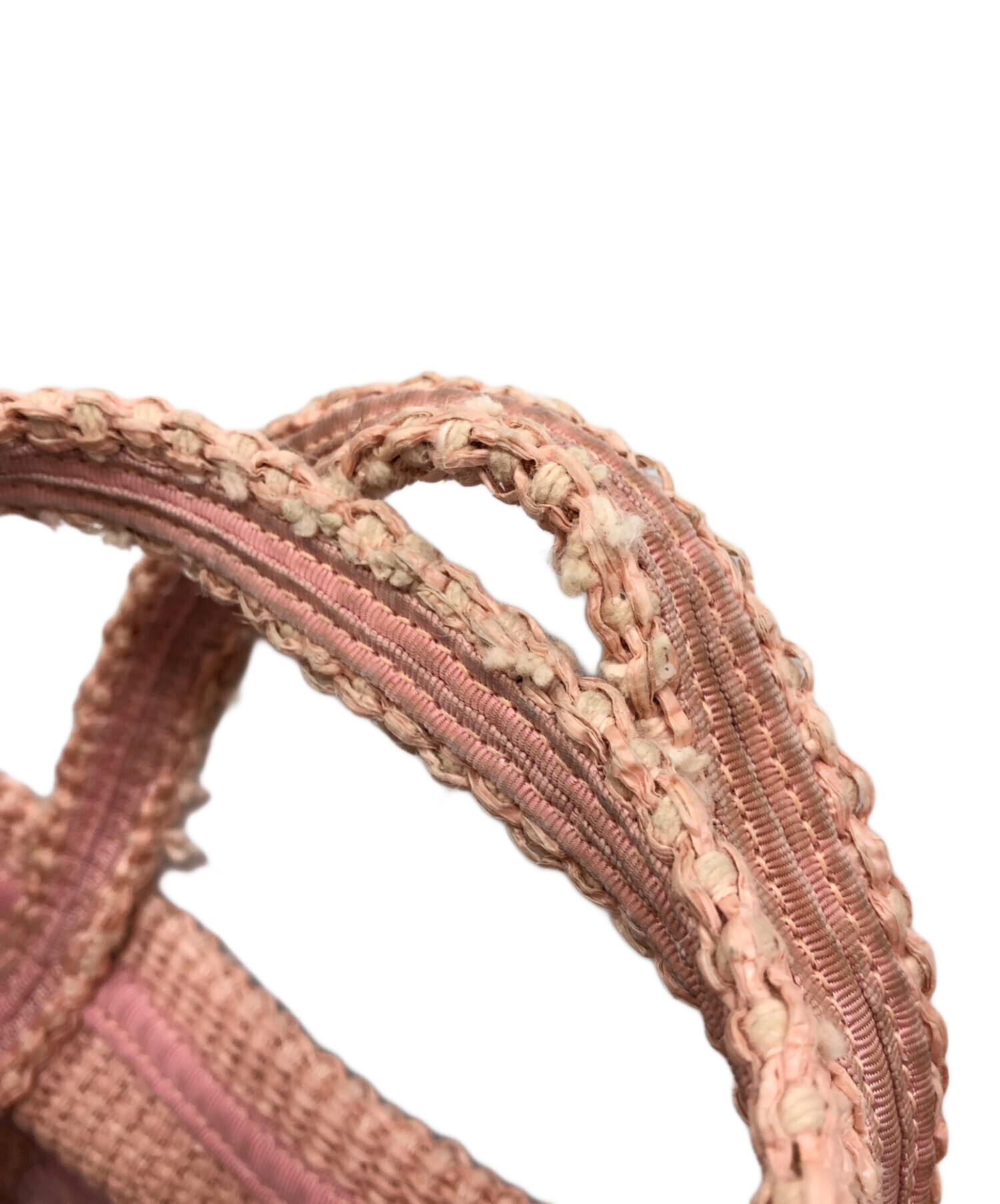 中古・古着通販】JIMMY CHOO (ジミーチュウ) Raffia Tote Bagラフィア