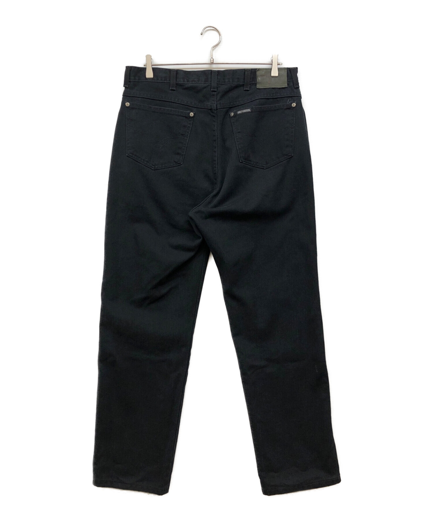 HARLEY DAVIDSON ハーレーダビッドソン パンツ（その他） L 黒 【古着】【中古】 中古・古着通販】HARLEY-DAVIDSON (ハーレーダビッドソン) デニム