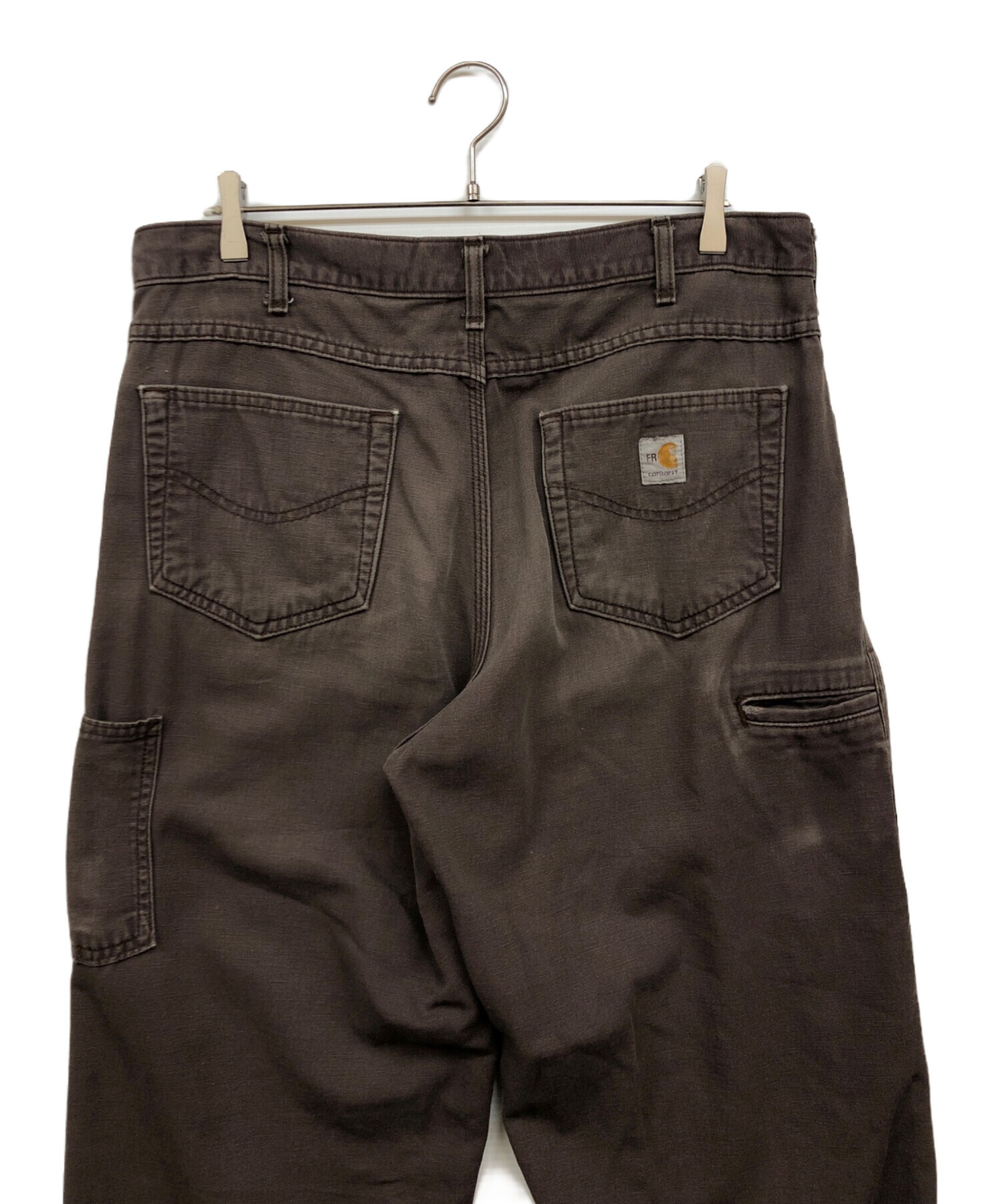 中古・古着通販】CarHartt (カーハート) ワークパンツ ブラウン サイズ