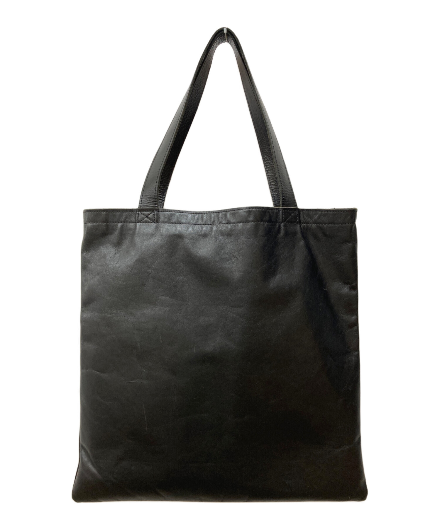 中古・古着通販】VANSON (バンソン) レザーバッグ ブラック｜ブランド