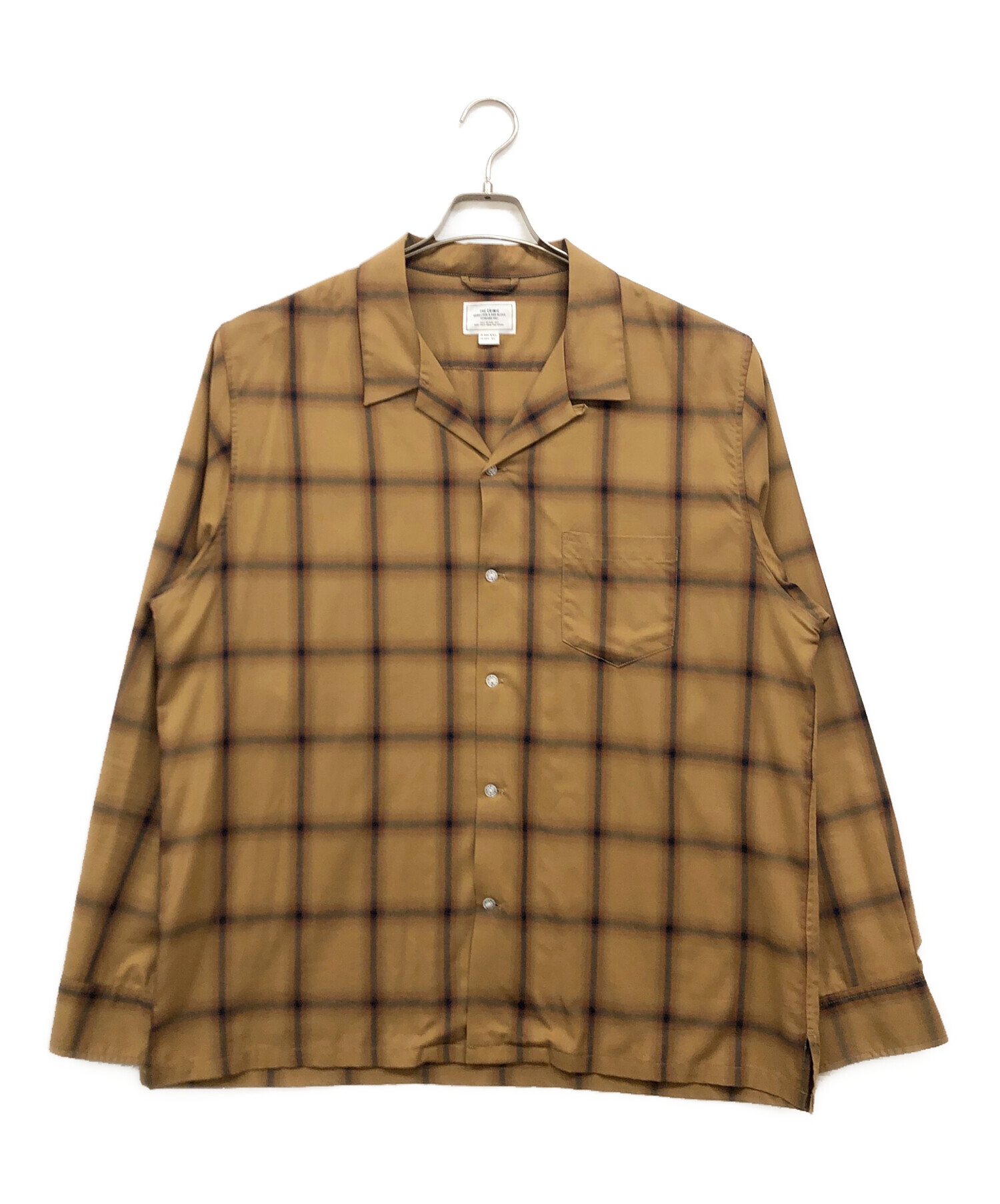 THE CRIMIE レーヨンシャツ オープンカラーシャツ size L 中古・古着通販】THE CRIMIE (ザ クライミー) オープンカラーシャツ