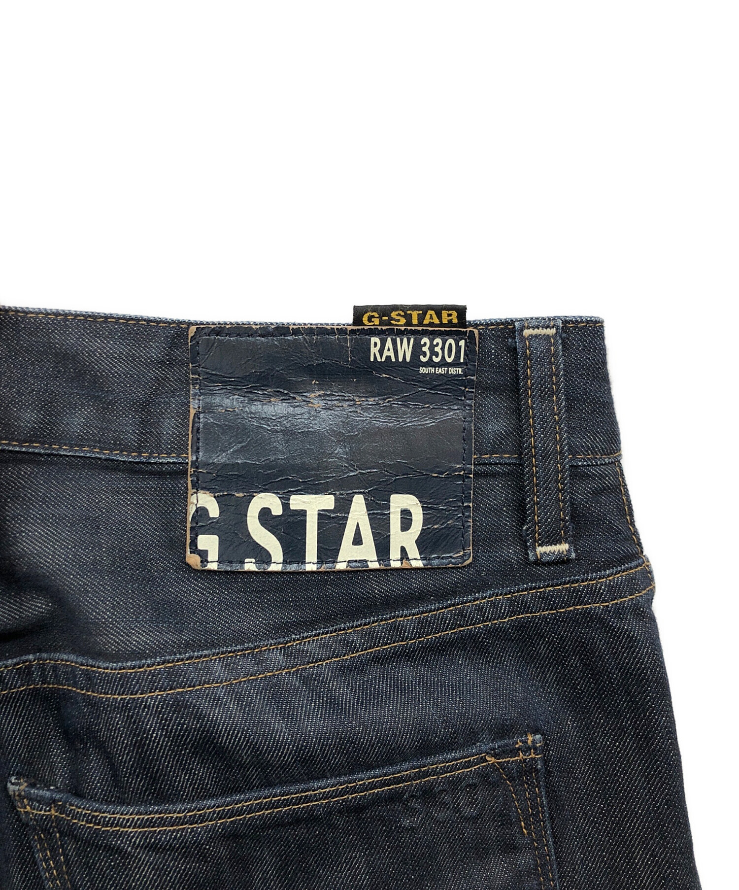 中古・古着通販】G-STAR RAW (ジースターロゥ) ストレートデニムパンツ 